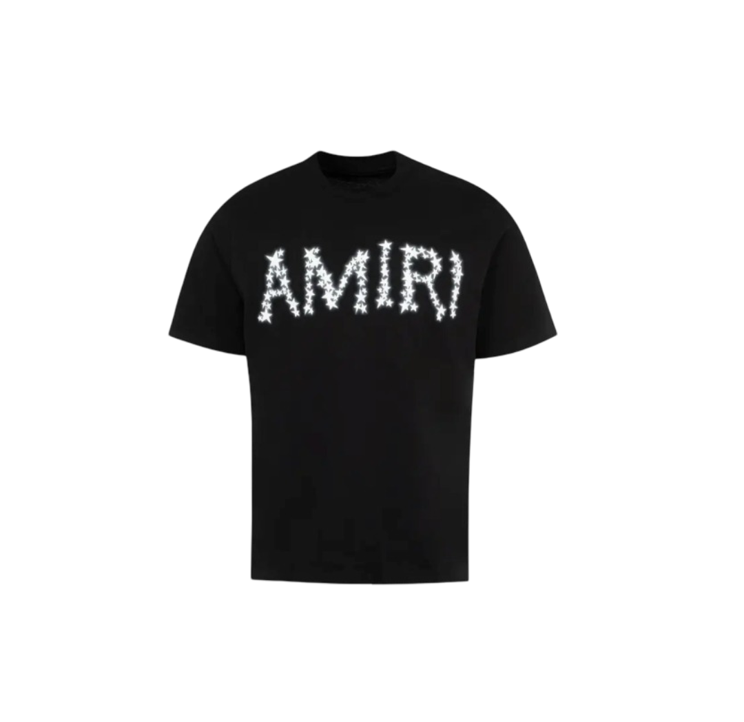 Amiri Stars Logo Tee 'Black' – The Attic Amiri Stars Logo Tee 'Black' – The Attic