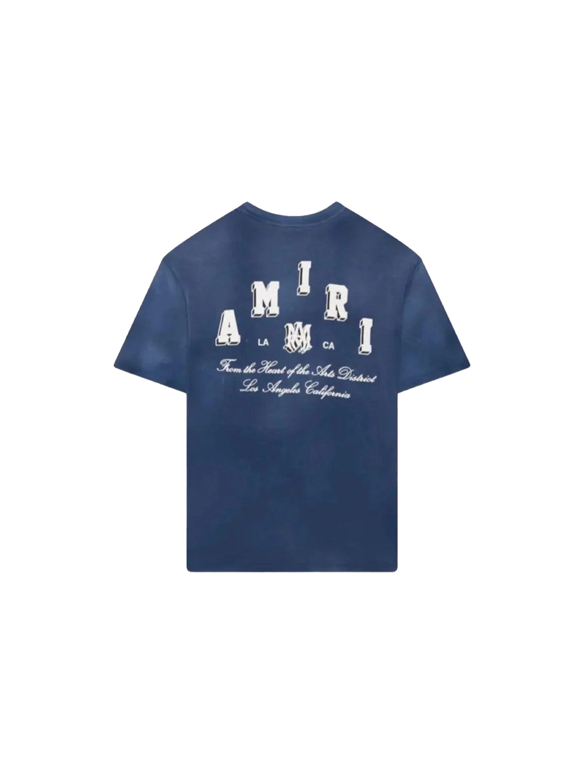 Amiri Vintage Collegiate T-Shirt 'Blue'-9385366978890-The Attic