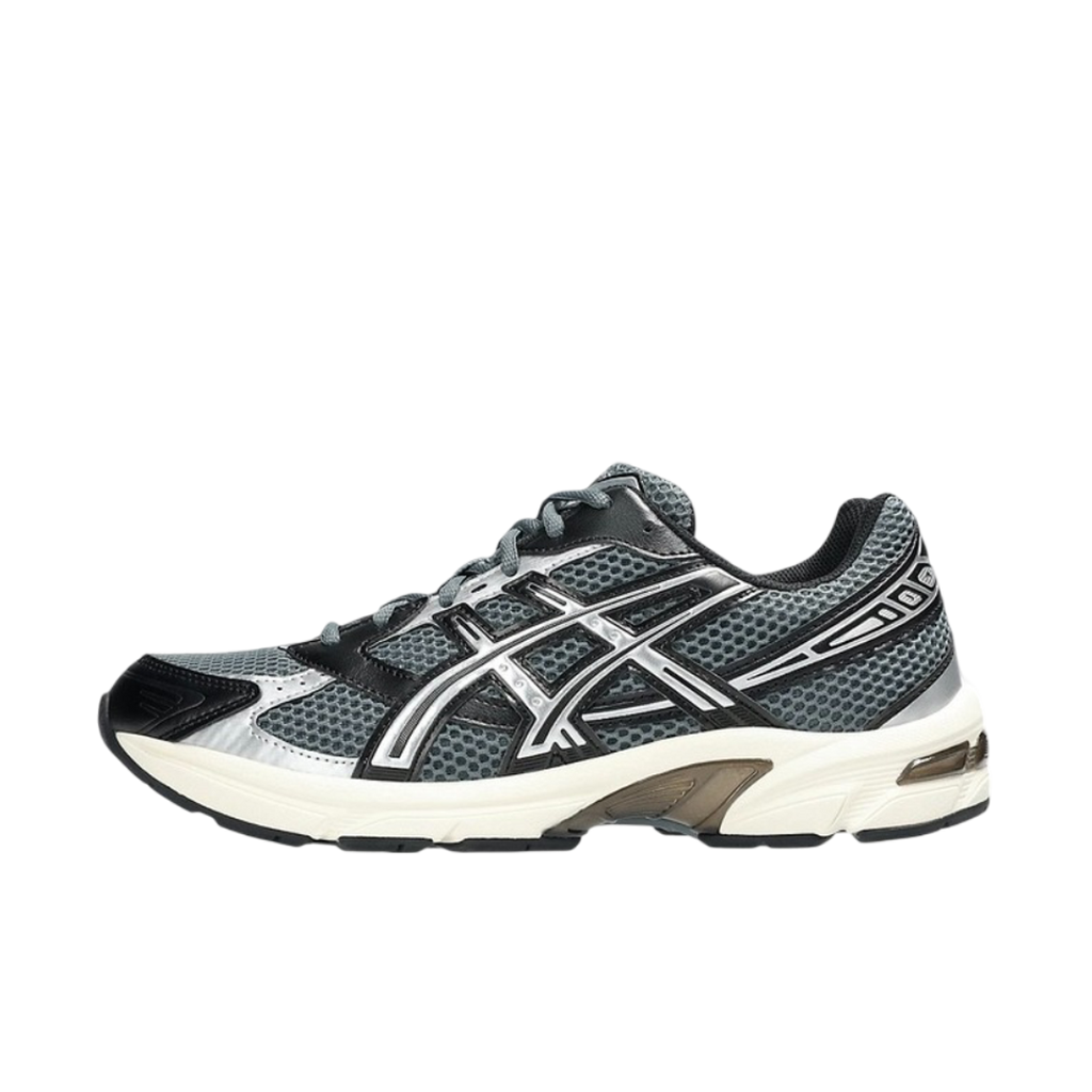 ASICS Gel-1130 Steel Grey – Retro Running Sneakers, Mesh and Synthetic Grey Lifestyle Shoes, Comfortable Streetwear Trainers