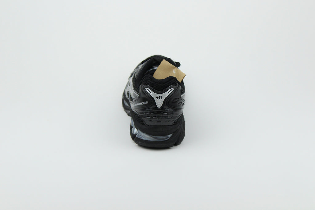 ASICS GEL-KAYANO 14 'Black Pure Silver' – high-performance running shoes with a sleek black and silver design, GEL cushioning for maximum comfort, and durable construction, ideal for athletes and casual wear.