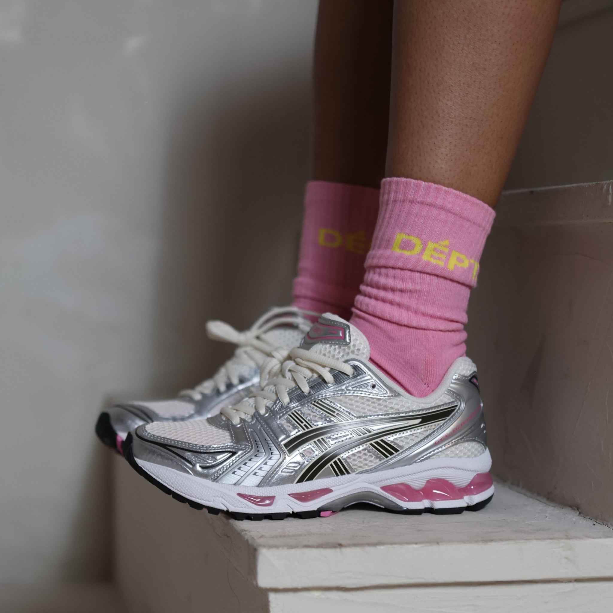 【24cm】ASICS GEL-KAYANO 14 Sweet Pink ASICS GEL-Kayano 14 'Cream Sweet Pink' – The Attic