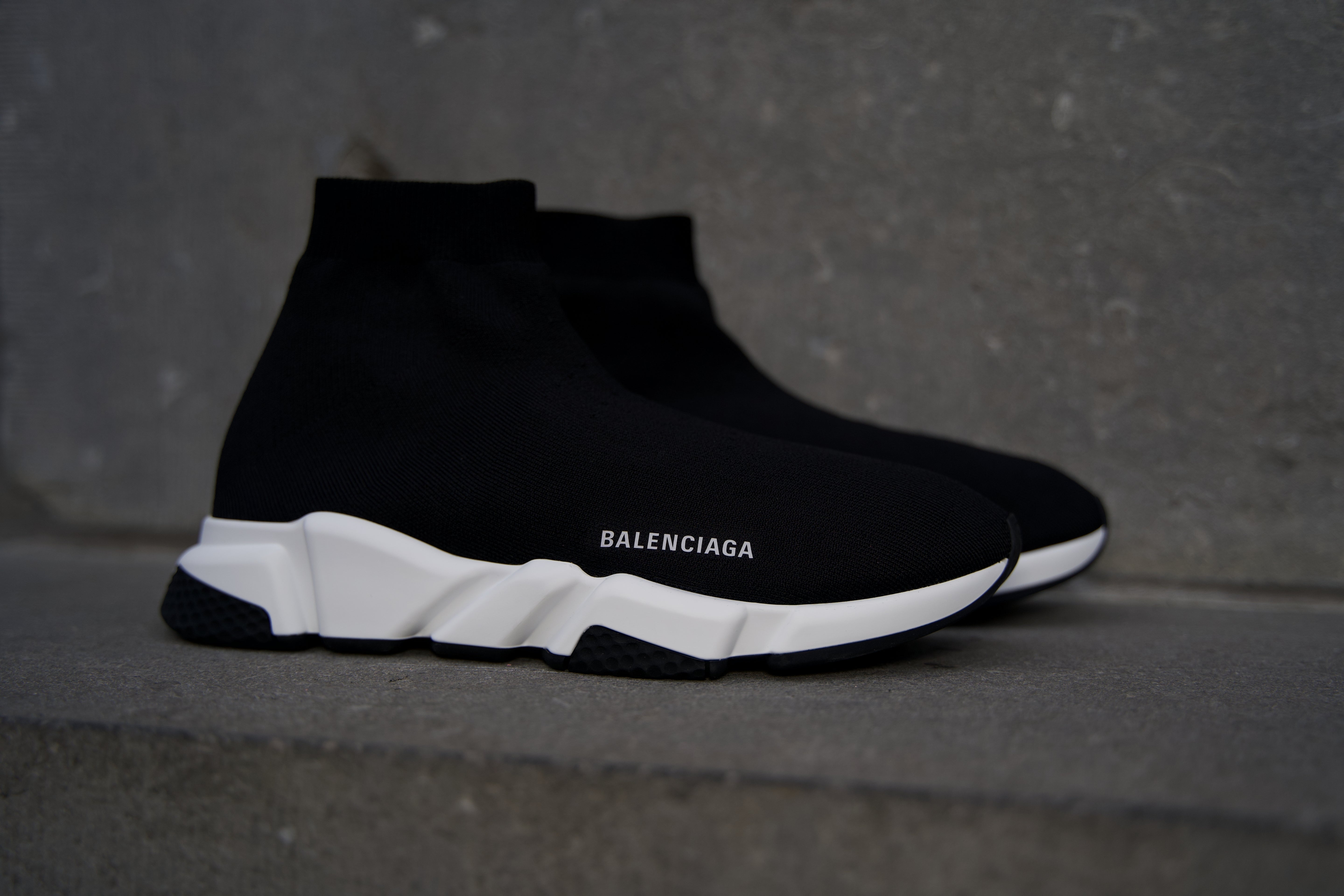 Balenciaga Speed Trainer 'Black/White'-9993648701770-The Attic