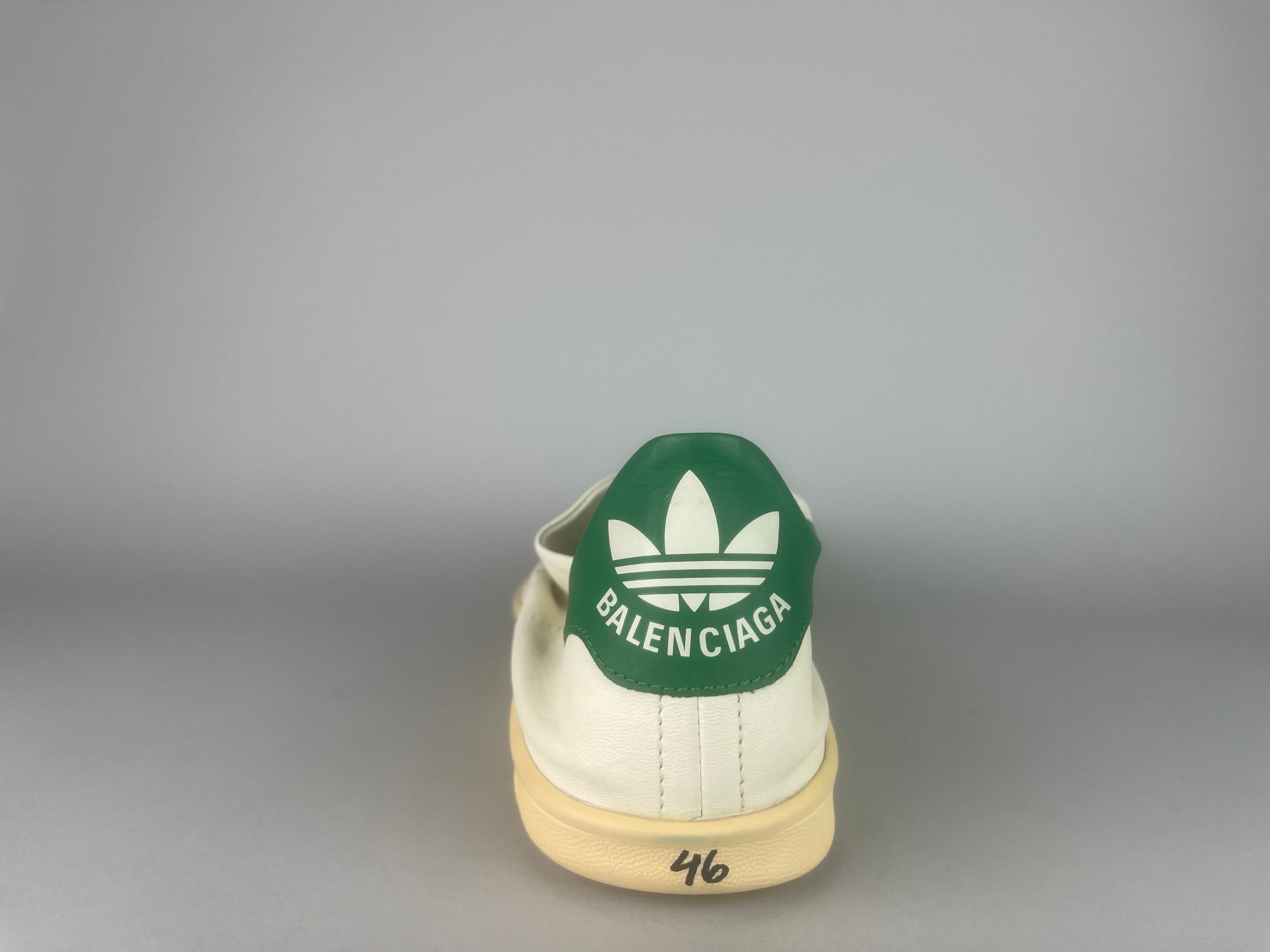 Balenciaga x Adidas Stan Smith 'Worn-Out Off White Green' - Size 46 (ARCHIVE)