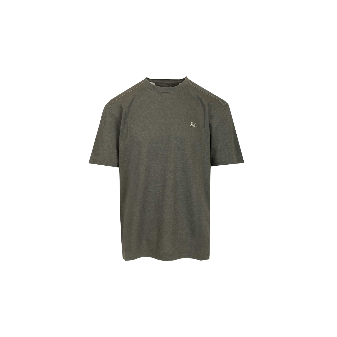 C.P. Company 20/1 Jersey Logo 'Gunmetal'