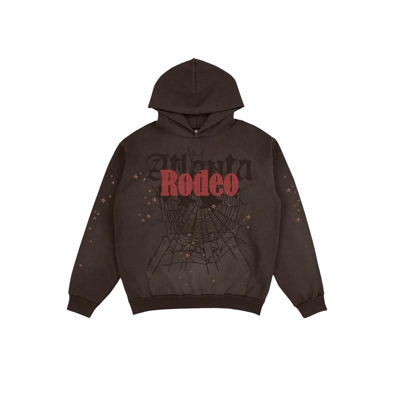 Cactus Jack by Travis Scott x Sp5der Days Before Rodeo Hoodie 'Brown'