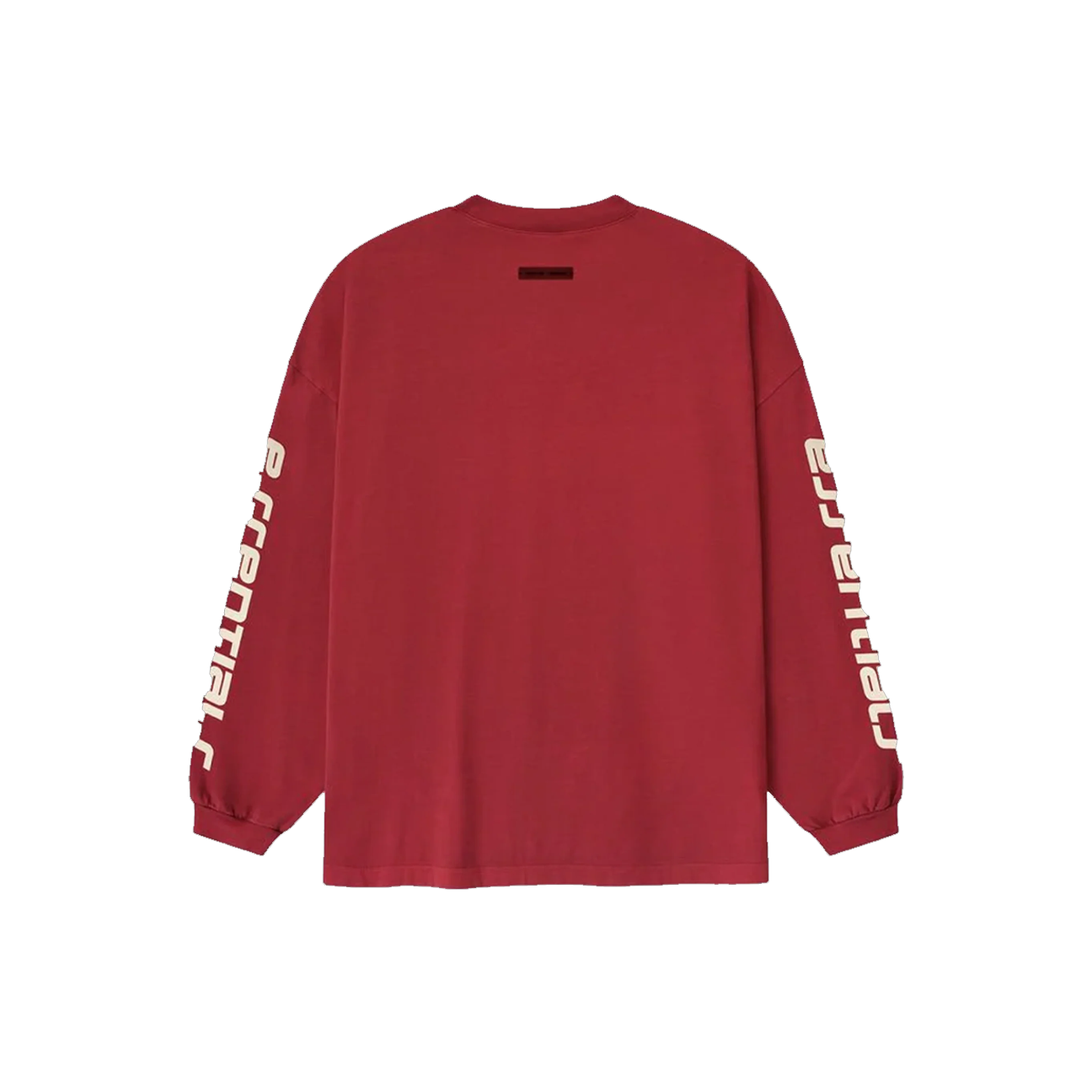 Fear of God Essentials 90s Longsleeve 'Crimson'