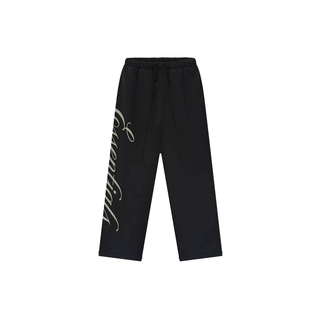 Pantalones de chándal Fear of God Essentials Heavy Fleece 'Vintage Black'