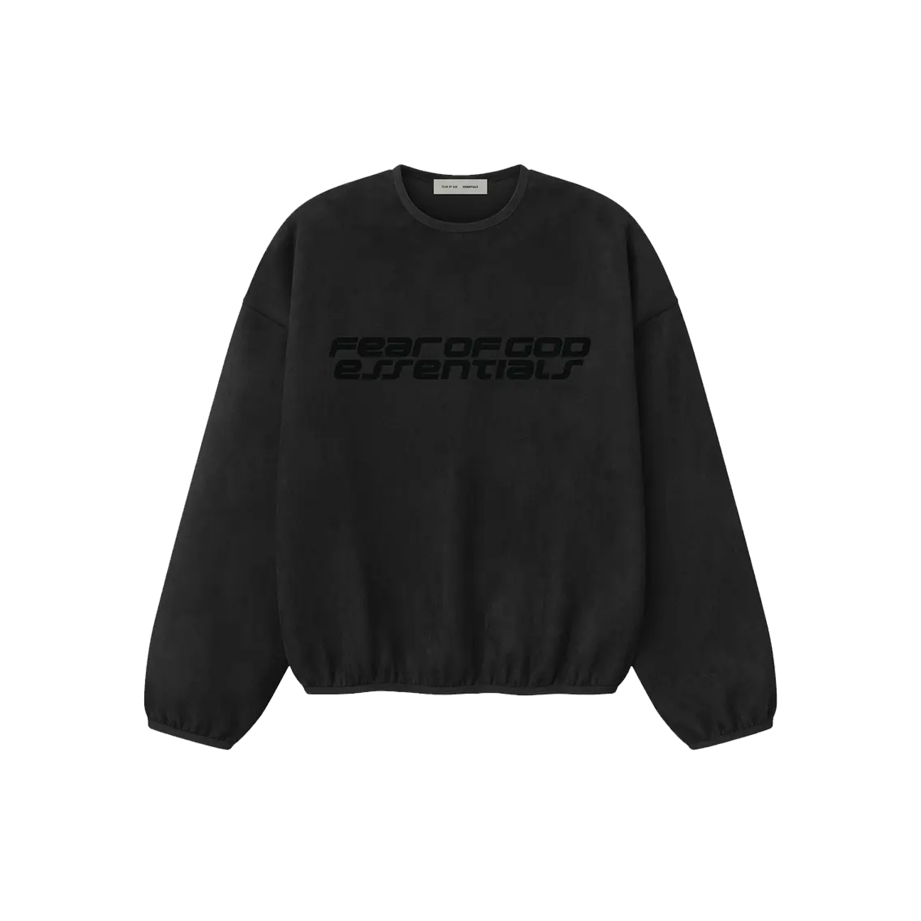 Fear of God Essentials Modern Crewneck Sweatshirt 'Vintage Black'