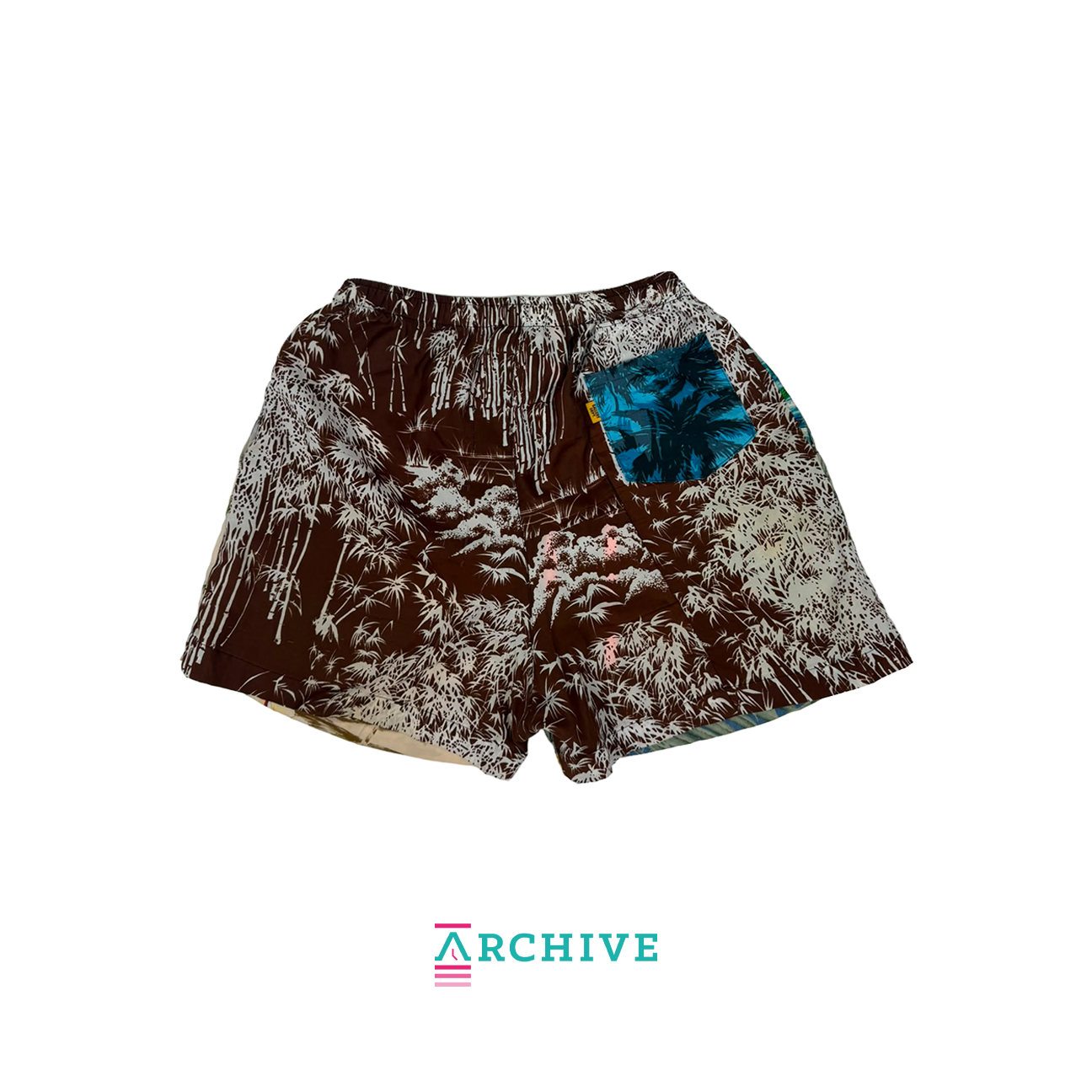 Gallery Dept. Zuma Vacation Straight-Leg Printed Cotton Shorts 'Multi' - Size S (ARCHIVE)