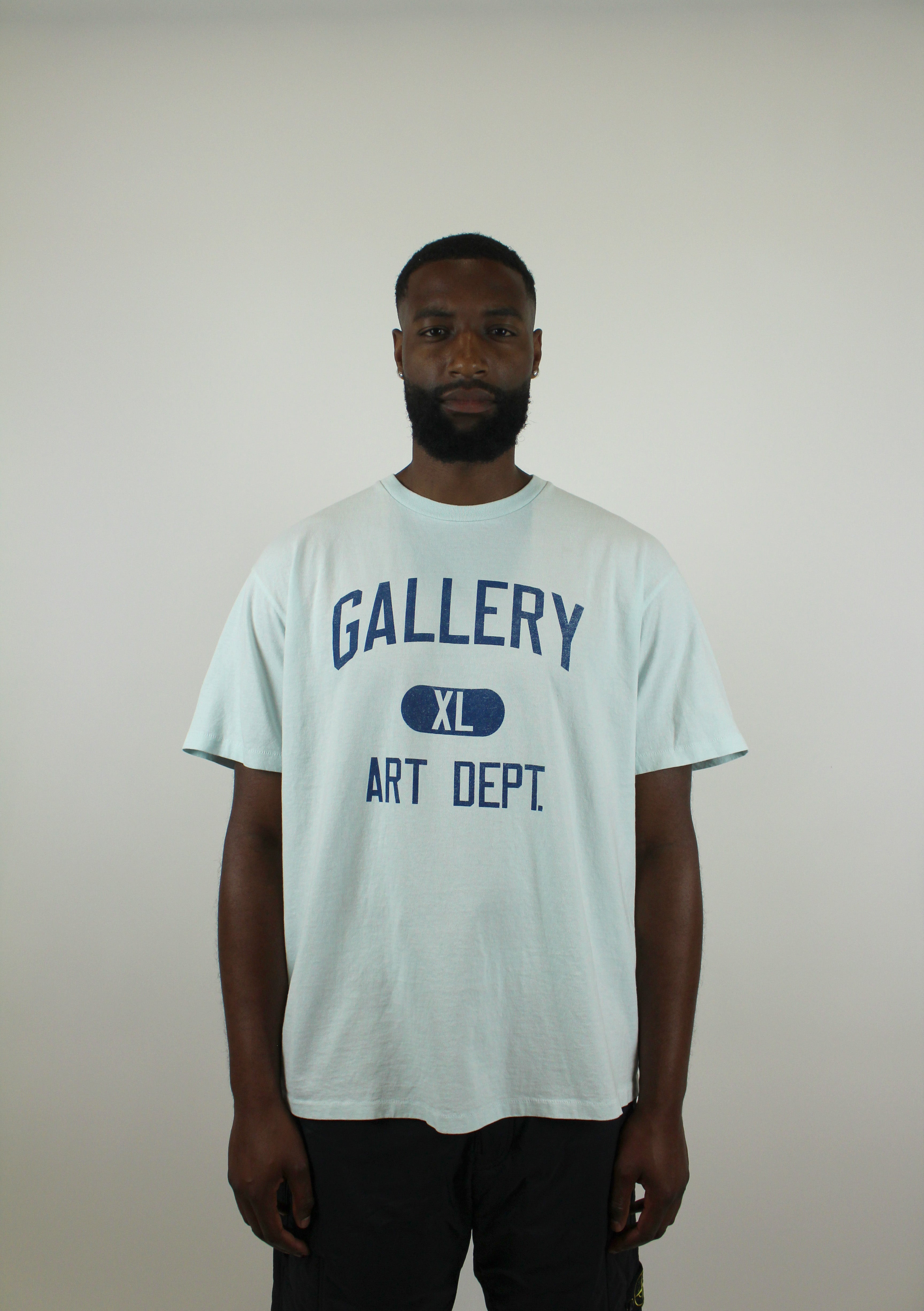 Gallery Dept. Art Dept Tee 'Light Blue/White'