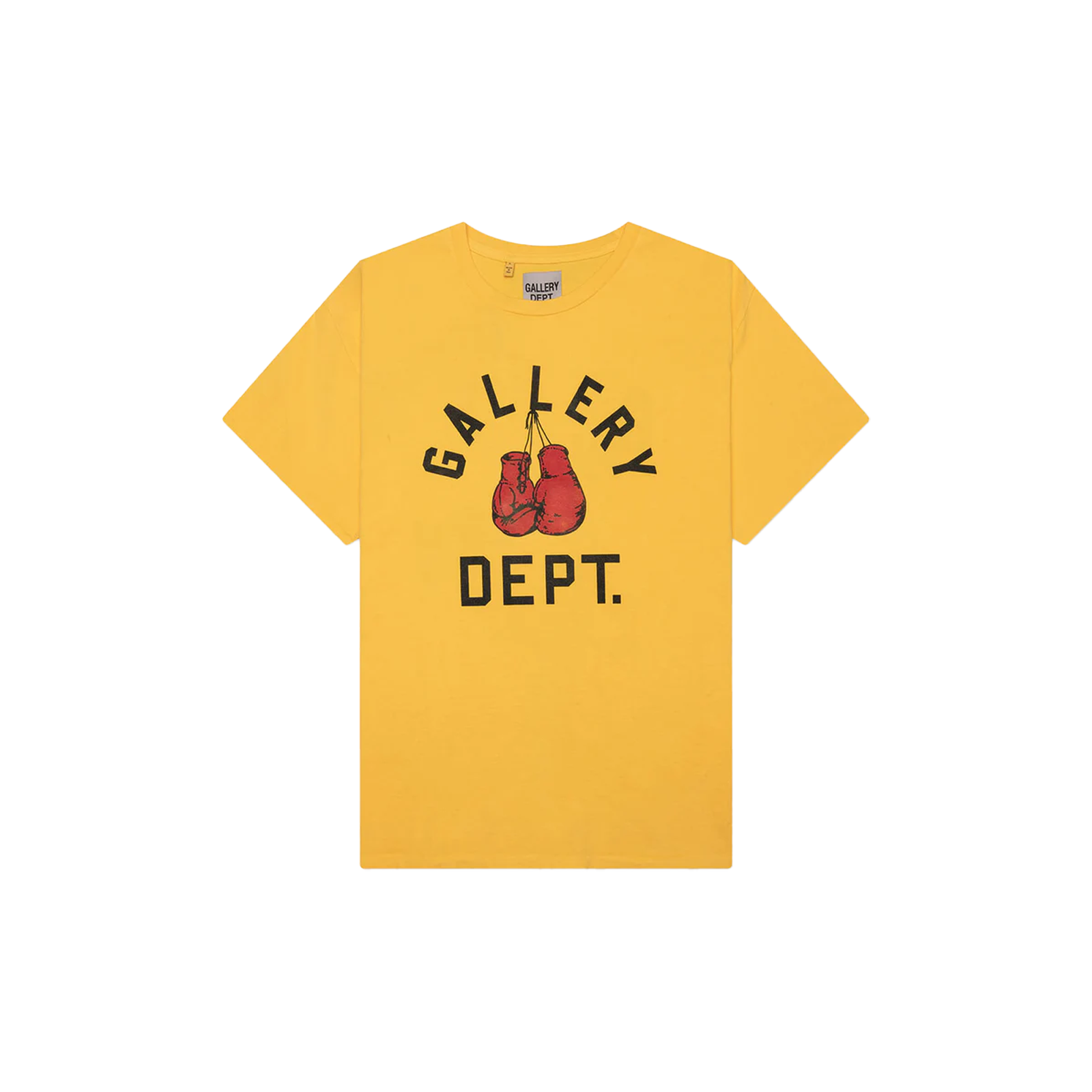 Gallery Dept. Boxing Merch Tee 'Gold Yellow'