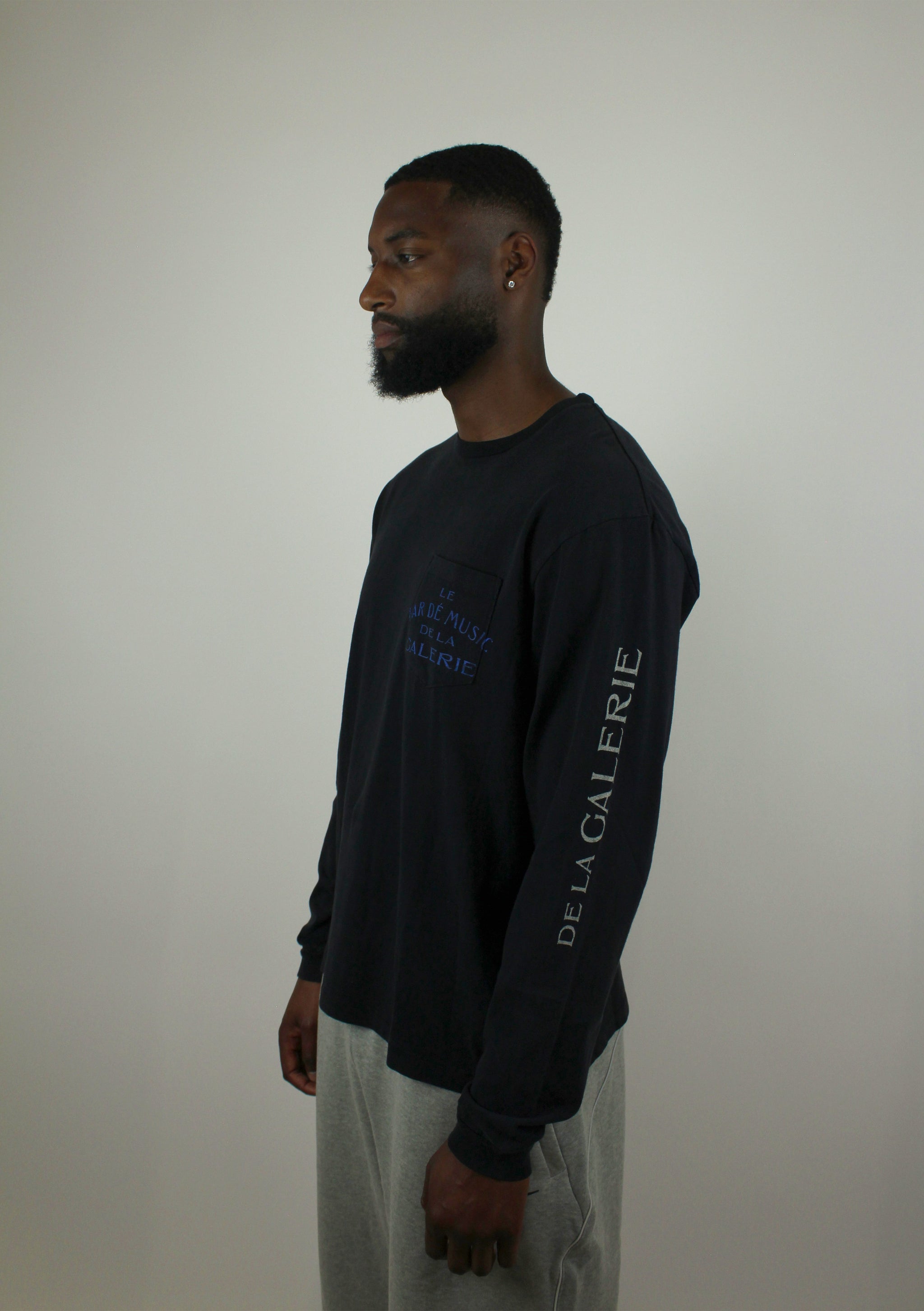 Gallery Dept. Le Bar Shop Long-Sleeve Tee 'Black' – The Attic