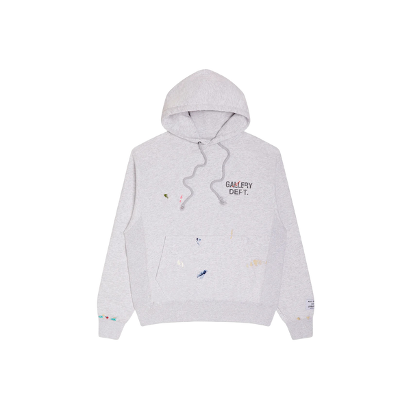 Gallery Dept. Paint Logo Hoodie 'Light Heather Grey' – The Attic
