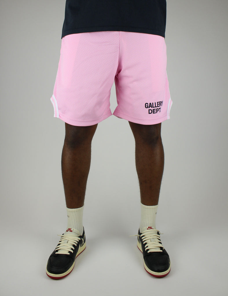 Explore the Gallery Dept. Venice Court Shorts 'Pink' – premium relaxed-fit shorts in a vibrant pink colorway, combining comfort, streetwear style, and bold expression.
