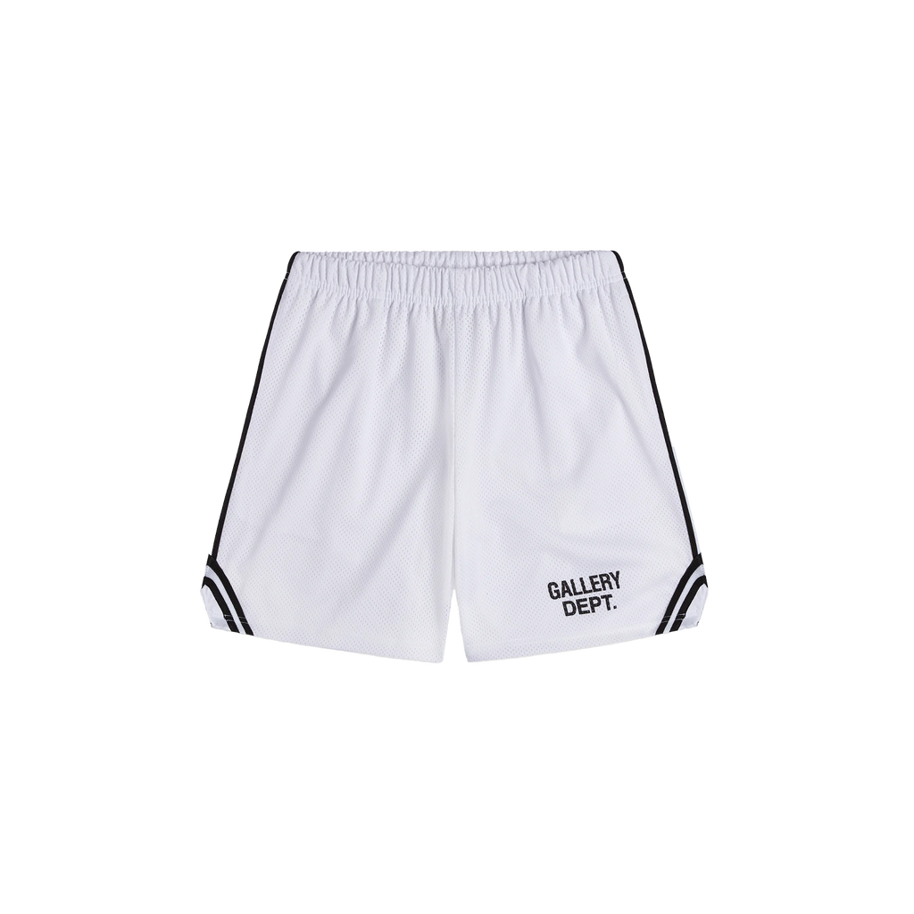 Shop the Gallery Dept. Venice Court Shorts 'White' – relaxed-fit premium shorts with a clean minimalist design, versatile for streetwear or elevated casual outfits.