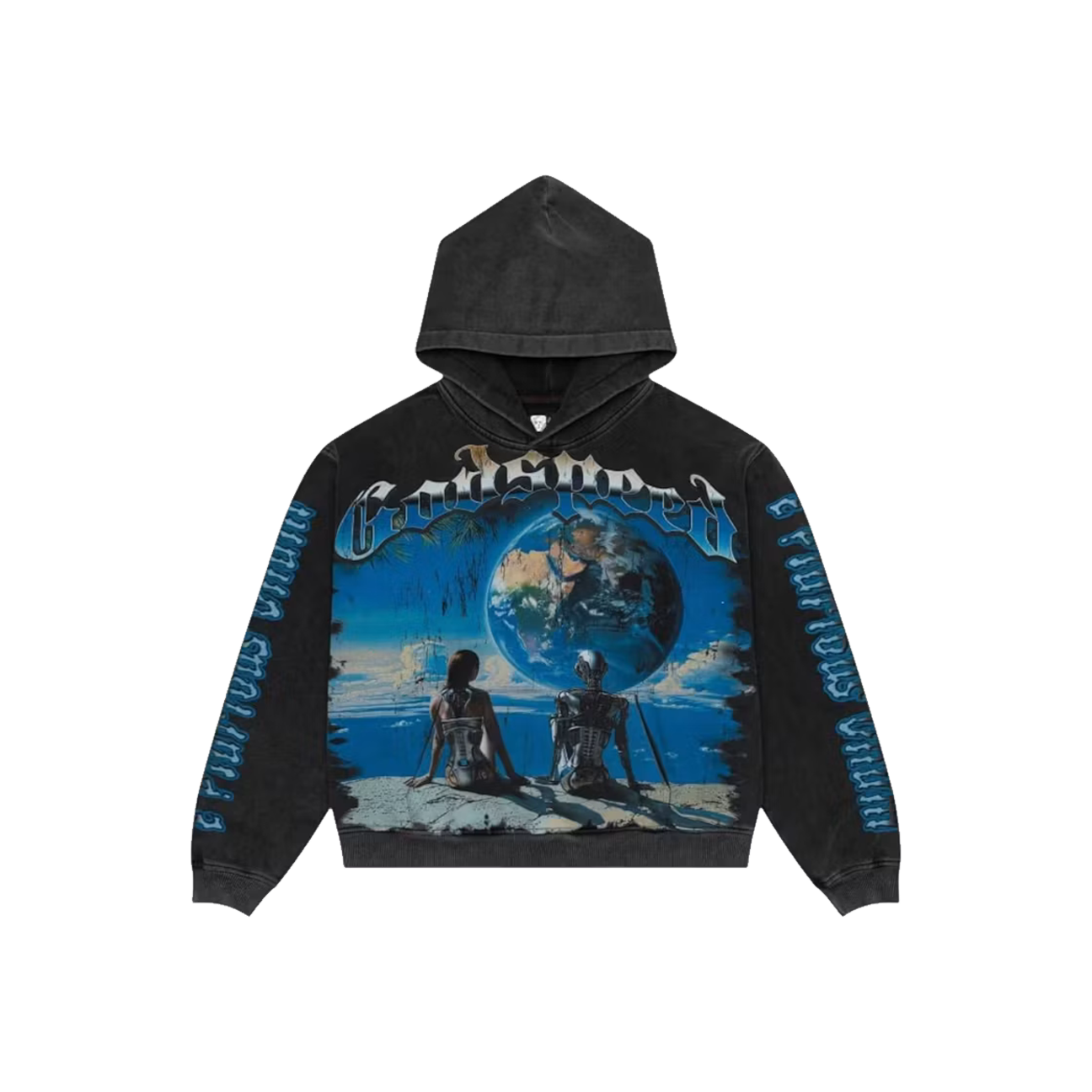 Godspeed Artificial Love Hoodie 'Black Wash'