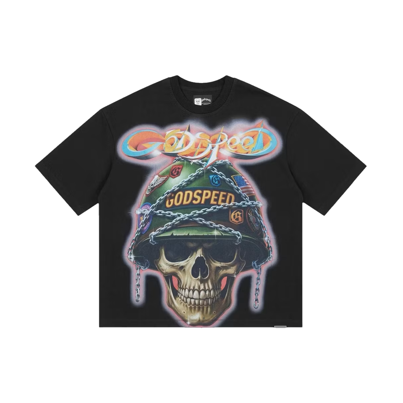 Godspeed Badges Of Honor T-Shirt 'Black'