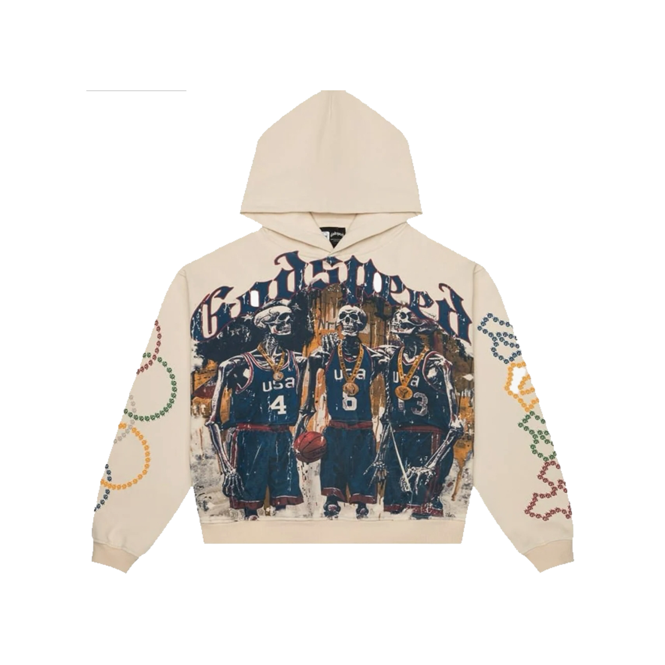 Godspeed Dream Team 24 Hoodie 'Bone'