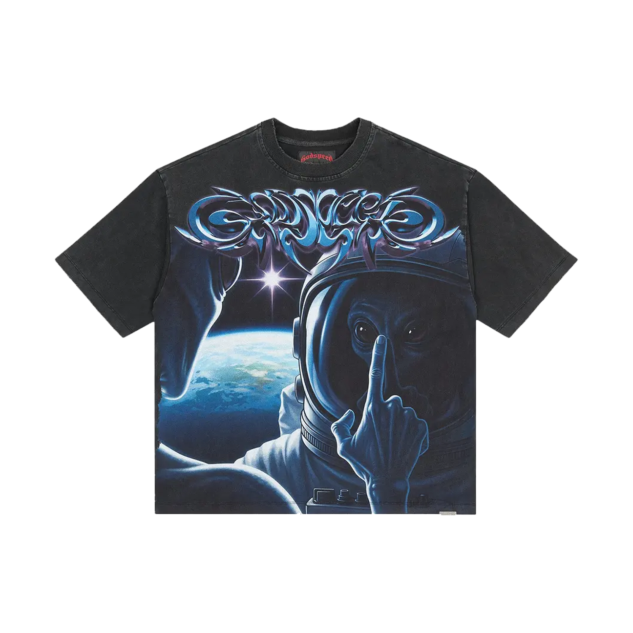 Godspeed First Contact 2 T-Shirt 'Black'