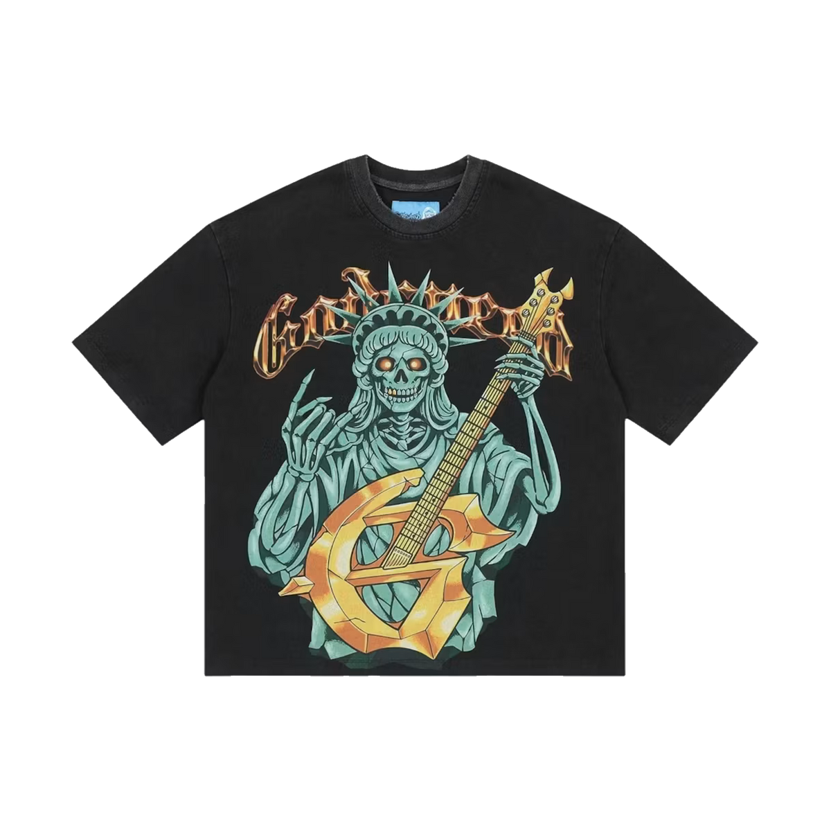 Godspeed Liberty Rock T-Shirt 'Black'