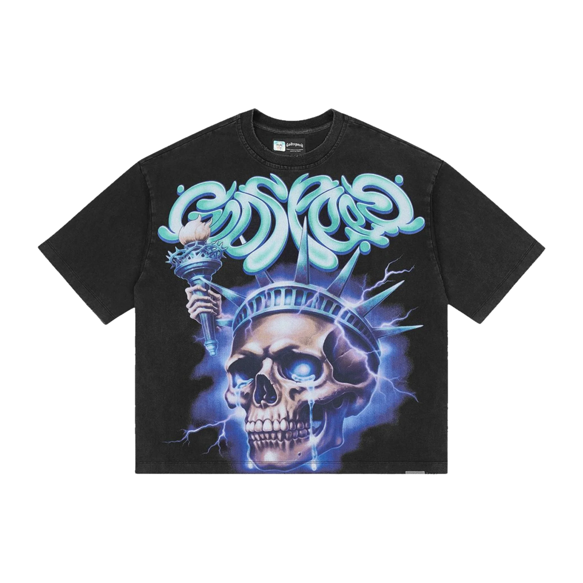Godspeed Liberty Tears T-Shirt 'Black'