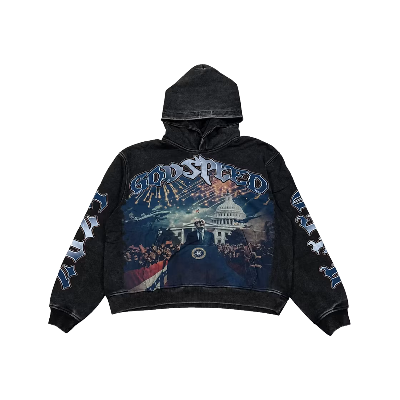 Godspeed R.O.R. Hoodie 'Black Wash'
