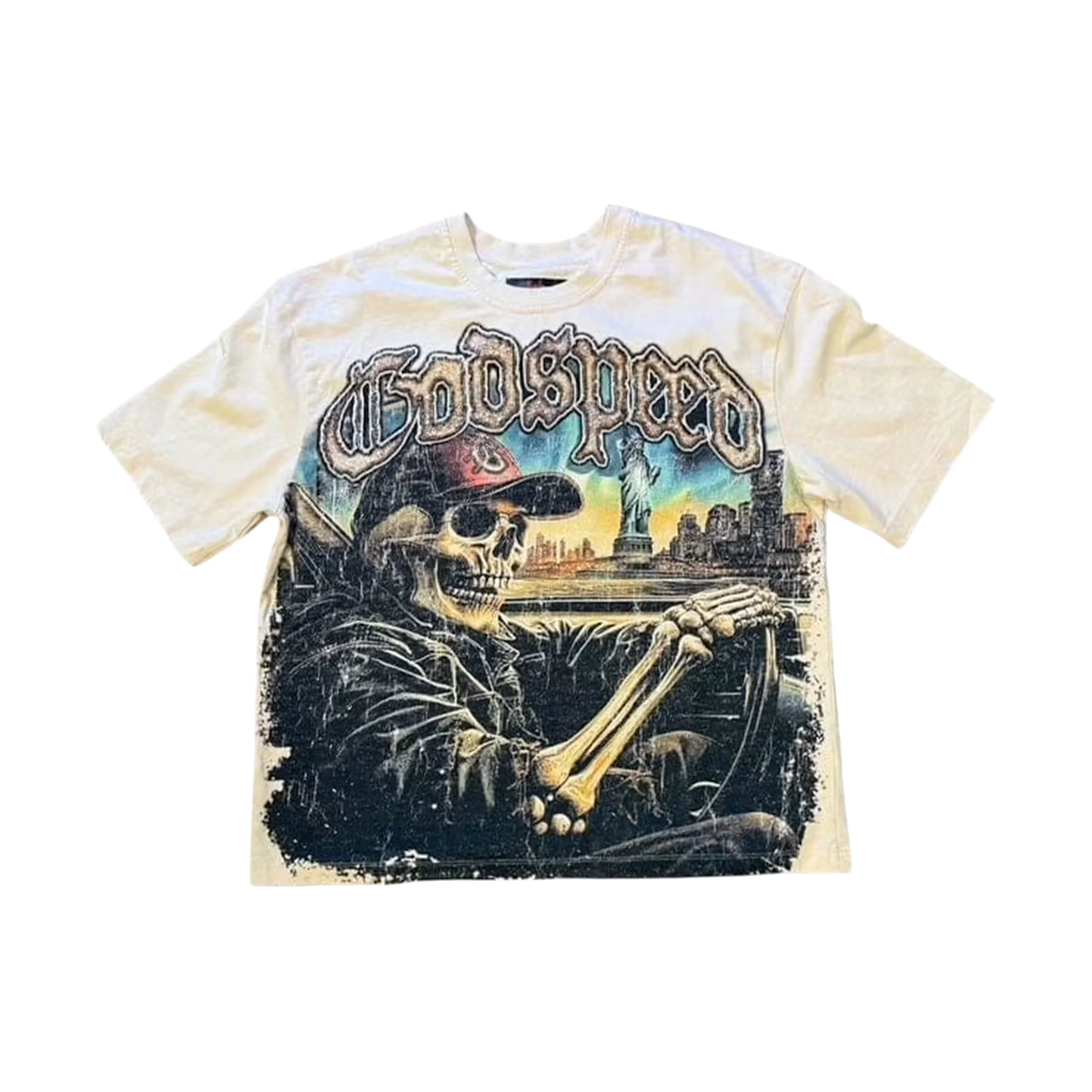 Godspeed Sightseeing T-Shirt 'Bone'