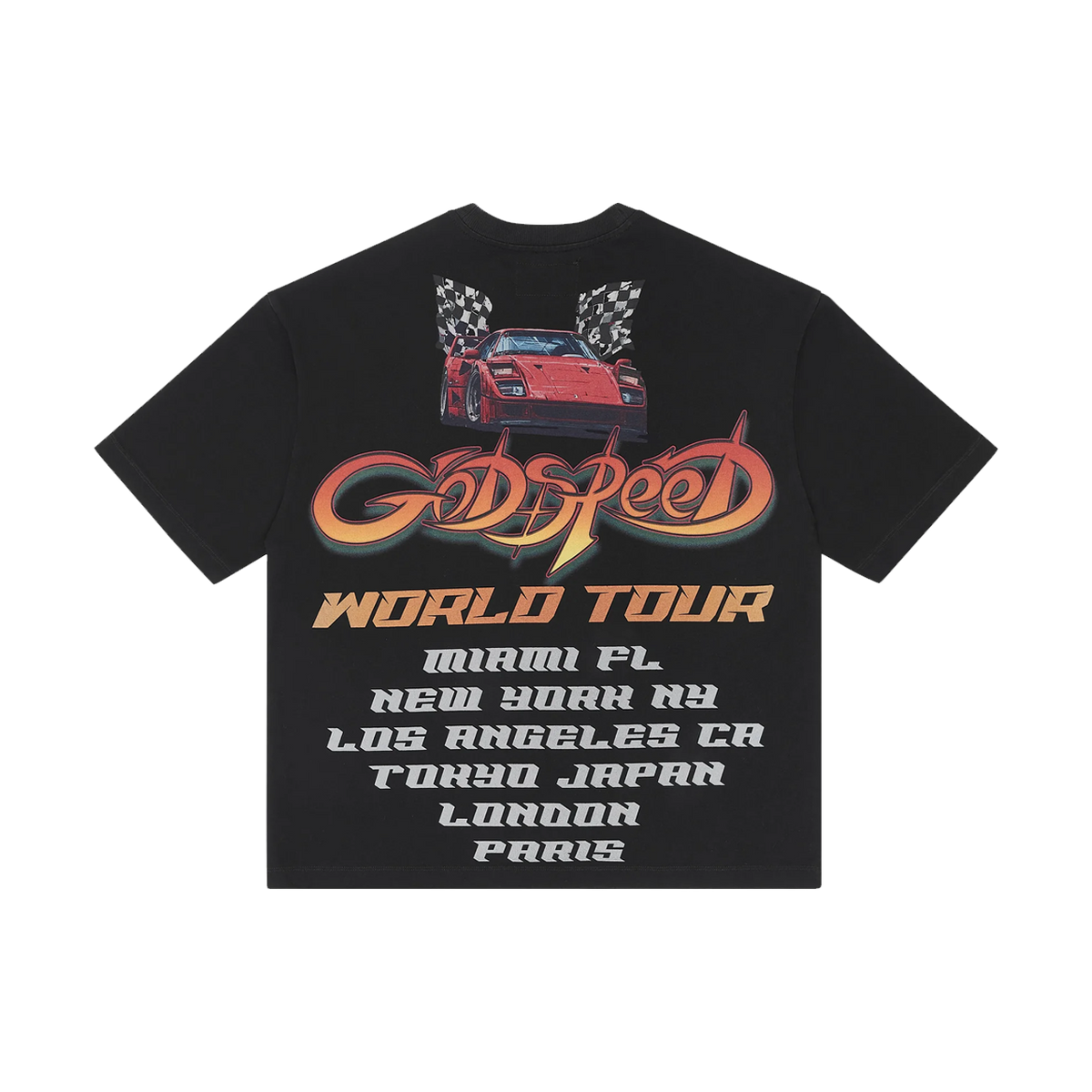 Godspeed South Beach Drive Miami Superrun T-Shirt 'Black'