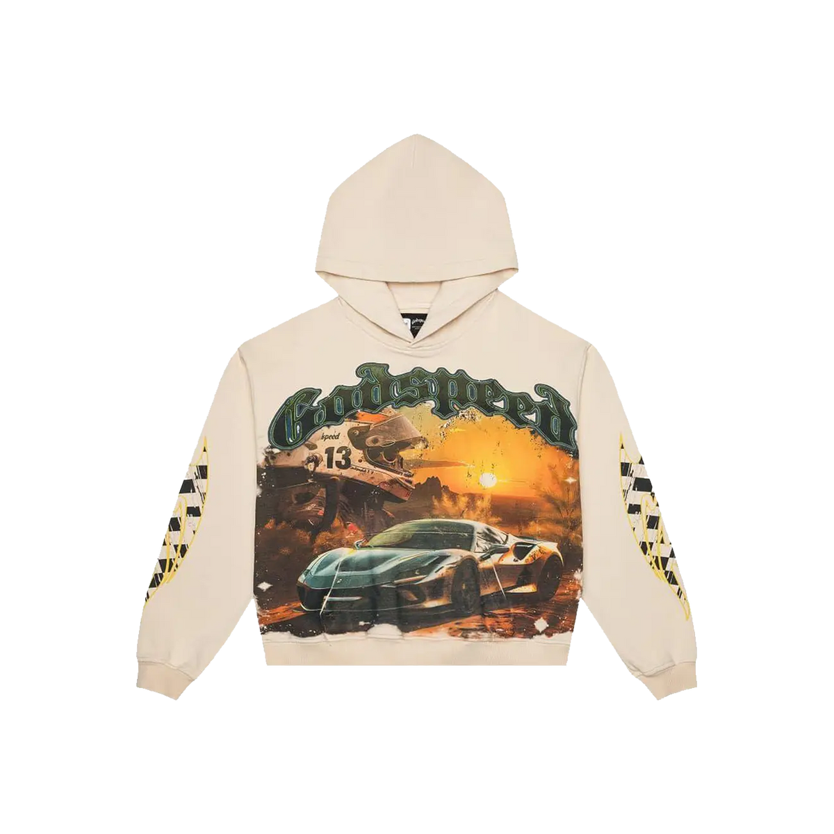 Godspeed Sunset Drift Hoodie 'Bone'