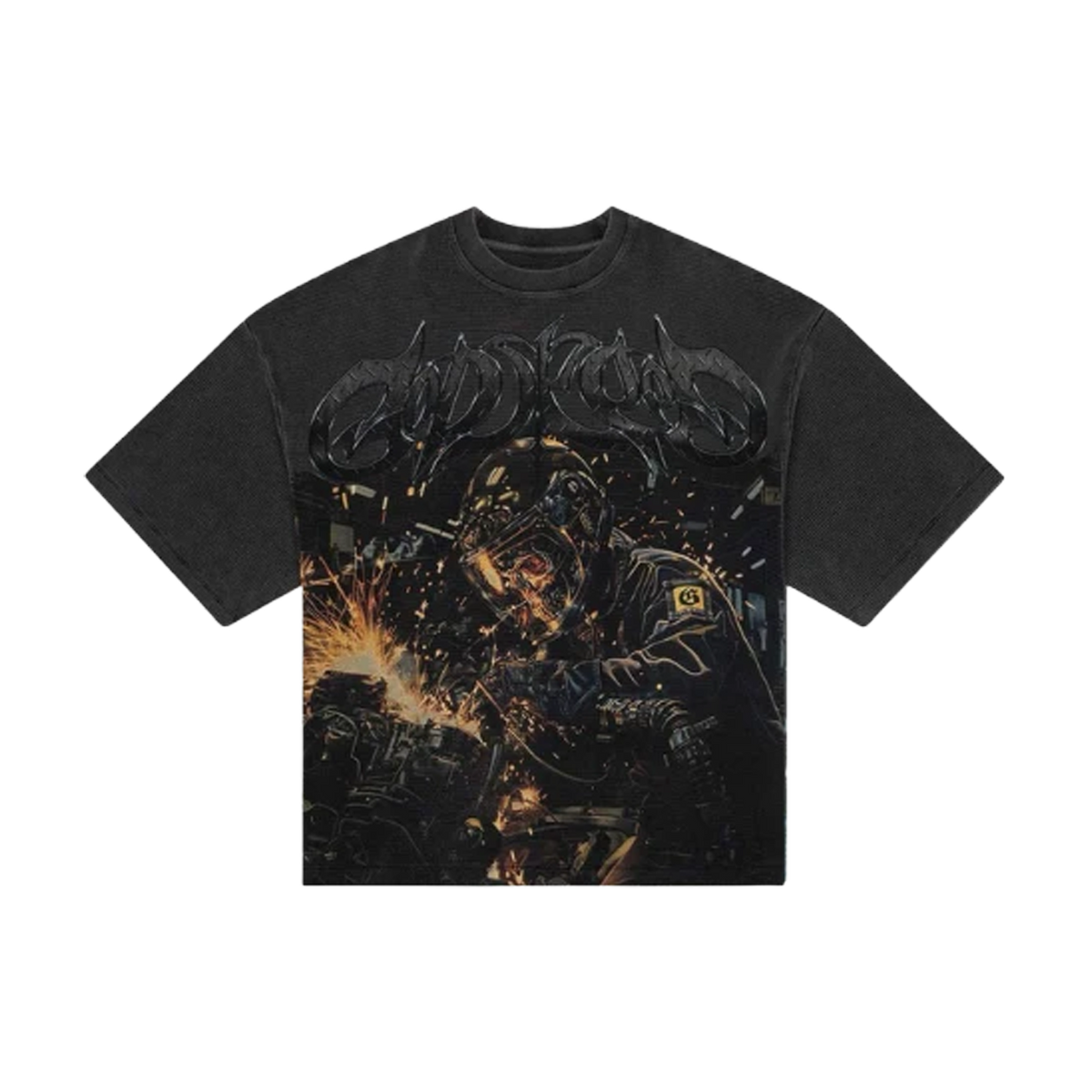 Godspeed Under Construction Thermal T-Shirt 'Black'
