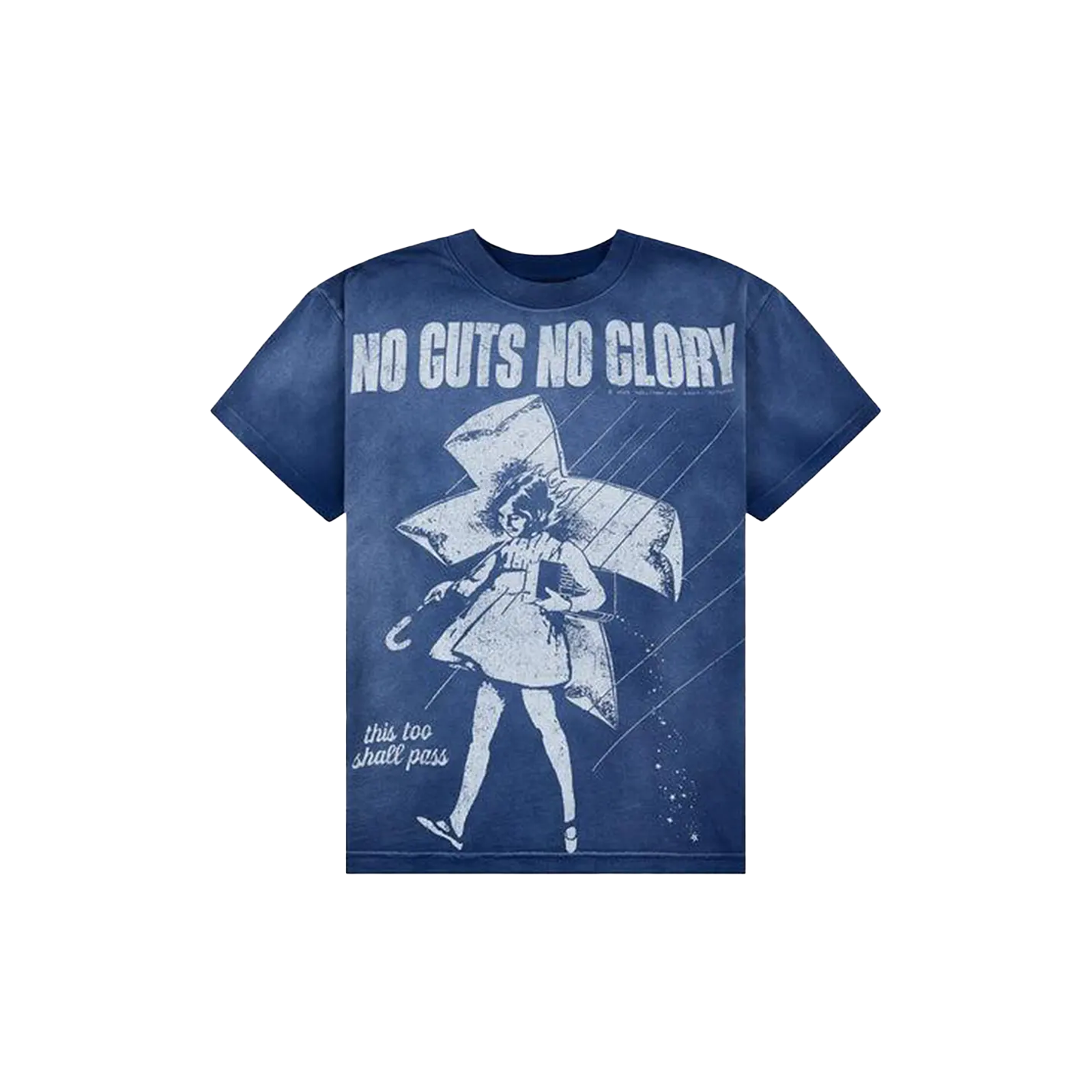 Hellstar Carry Your Cross T-shirt 'Blue'