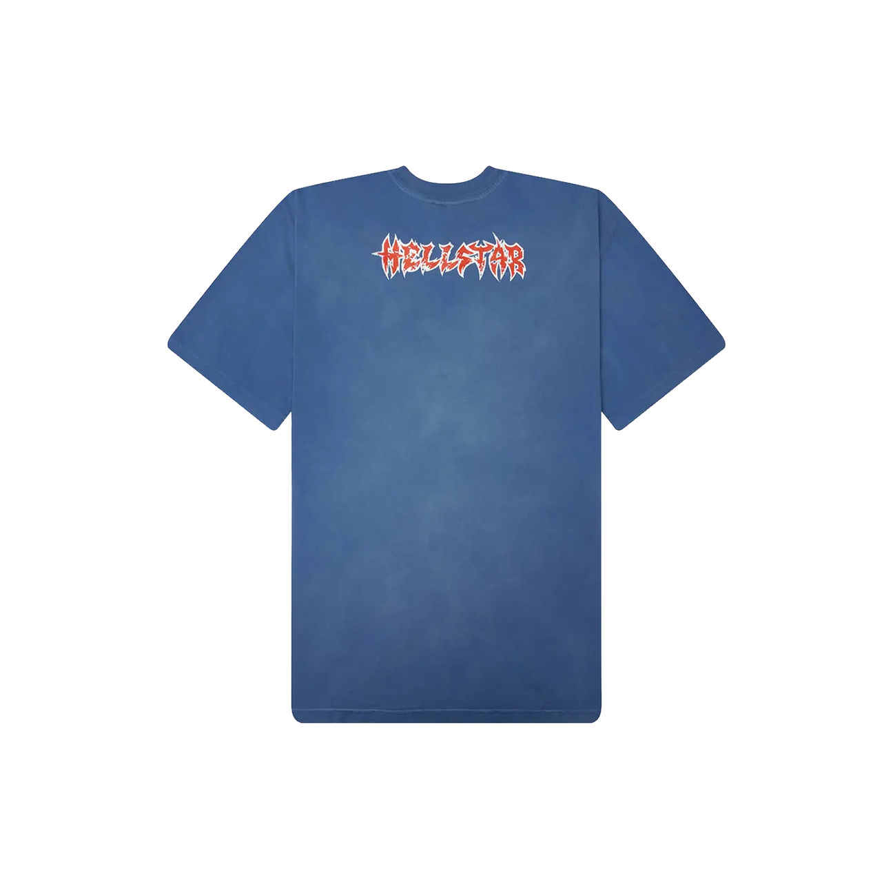 Hellstar Metal Logo Tee 'Blue'