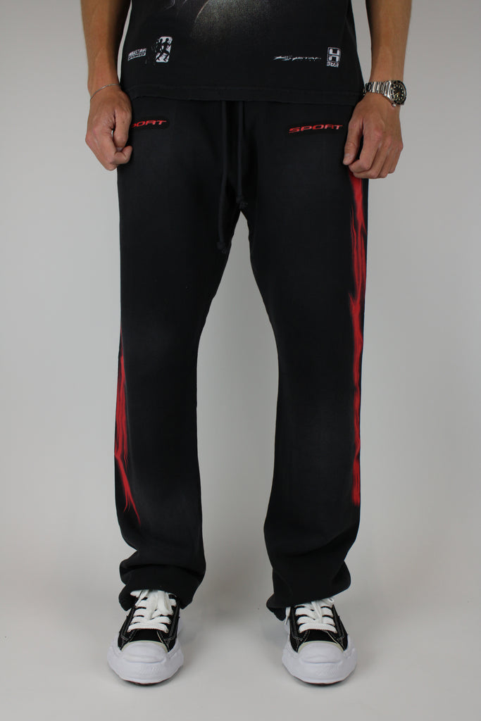 Hellstar Motion Blur Sweatpants-10255855255882-The Attic
