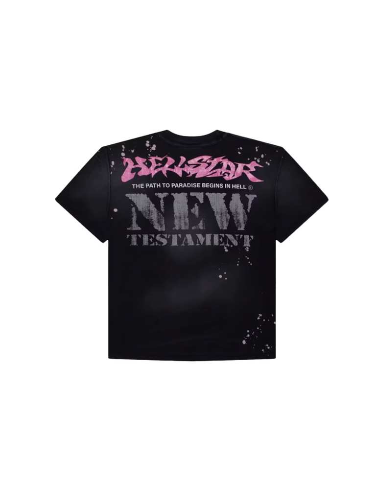 Hellstar New Testament T-shirt 'Black'-9994055811402-The Attic
