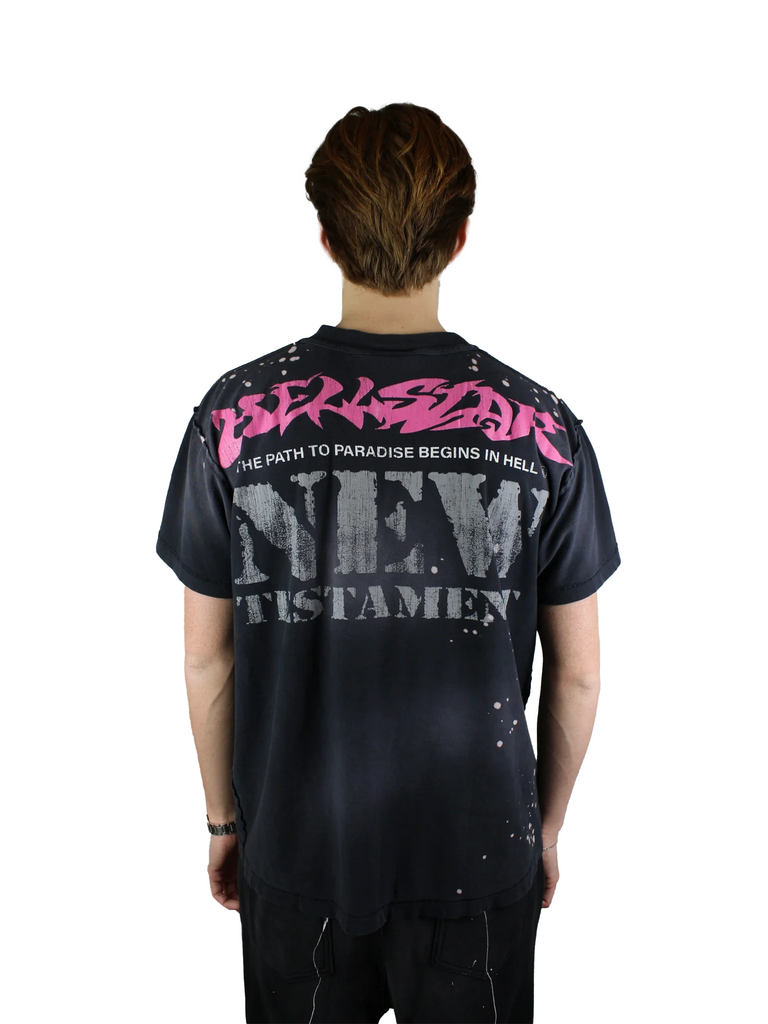 Hellstar New Testament T-shirt 'Black'-9994055811402-The Attic