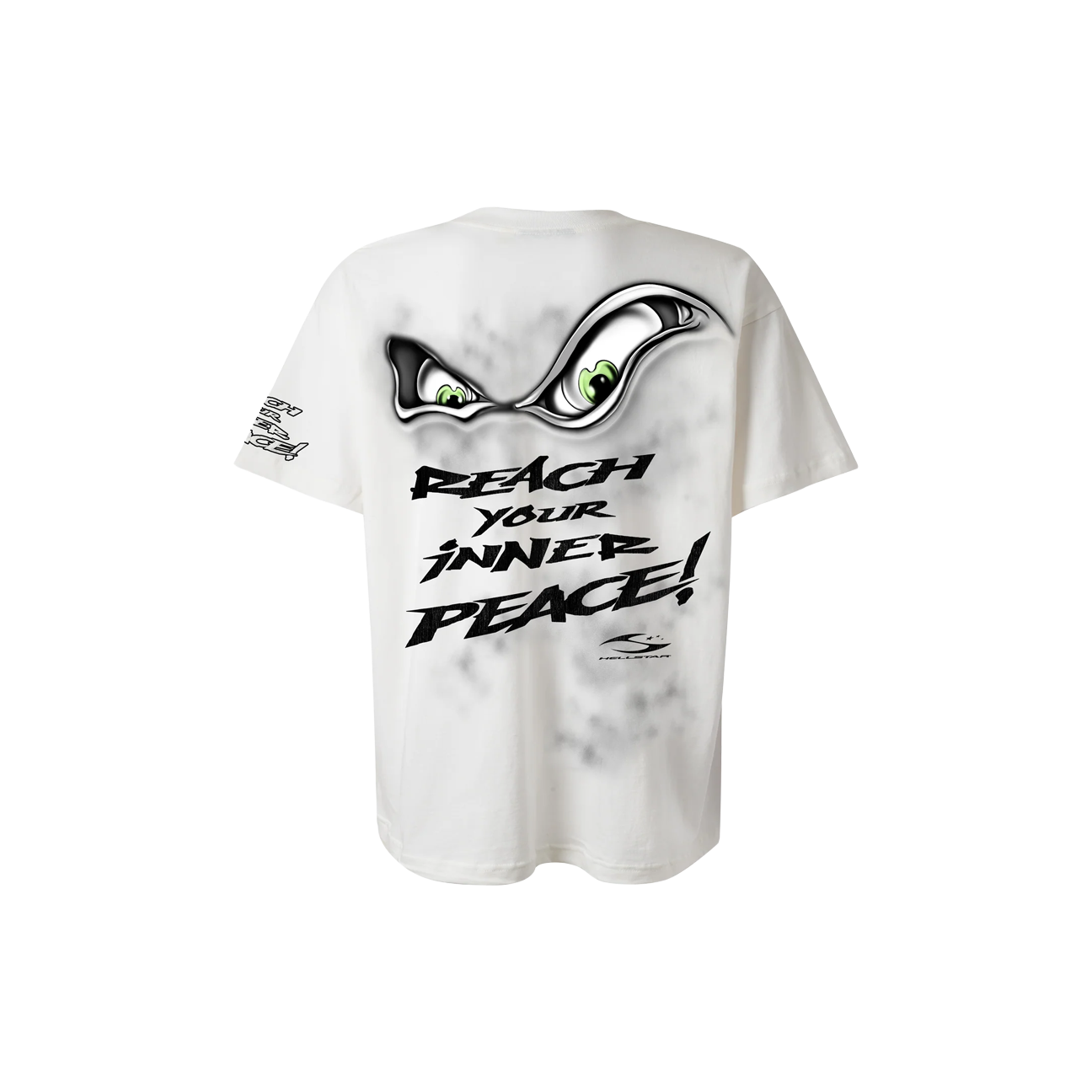 Hellstar Reach Your Inner Peace Om T-Shirt 'White'
