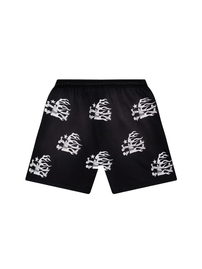 Hellstar Skull Shorts 'Black'-9994129277258-The Attic
