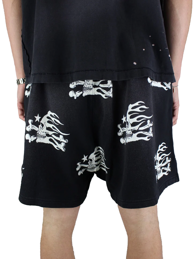 Hellstar Skull Shorts 'Black'-9994129277258-The Attic