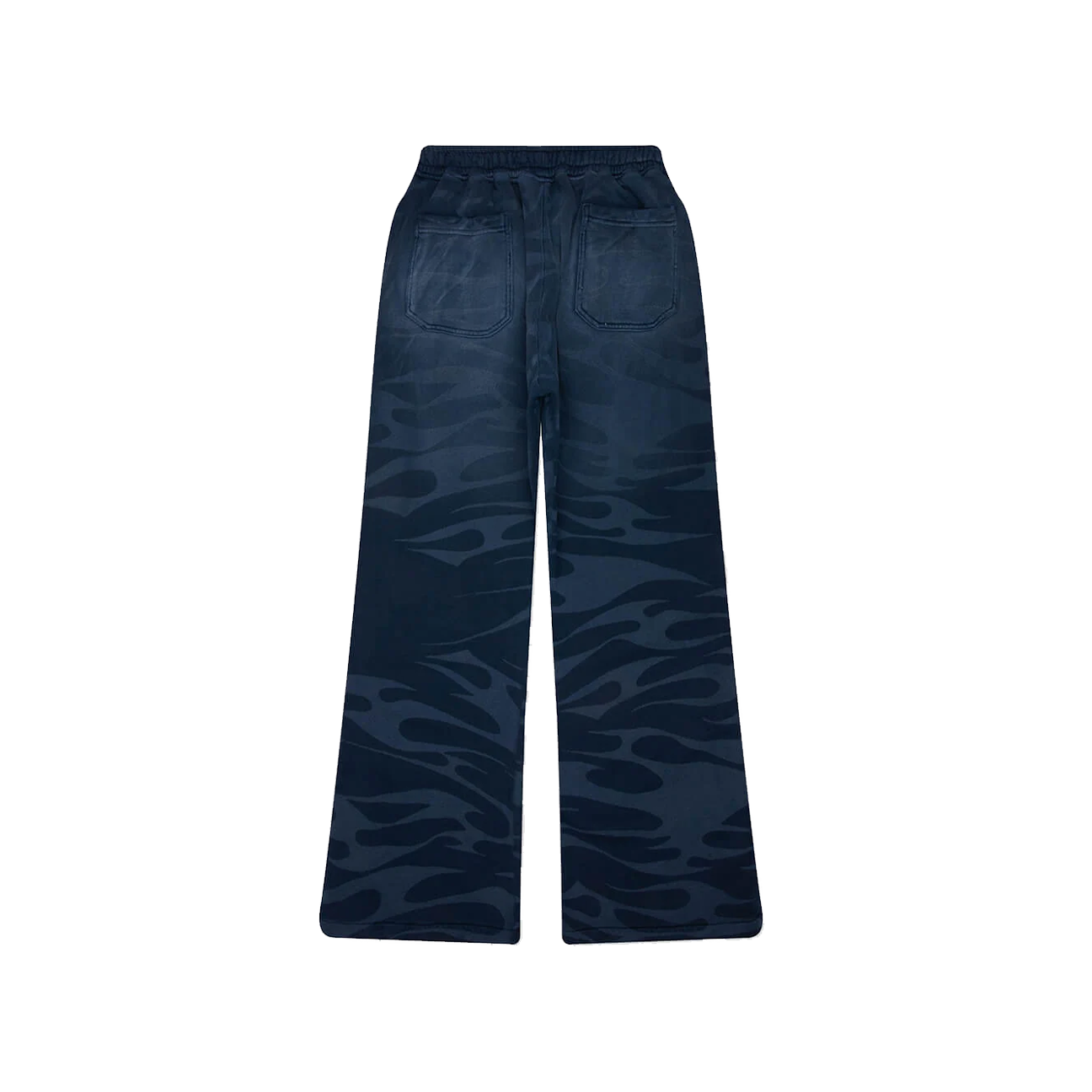 Hellstar SNAP Sweatpants W/ Flame 'Blue'