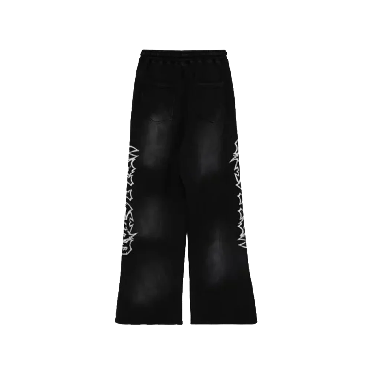 Hellstar Stars Shine Graffiti Sweatpants 'Black'