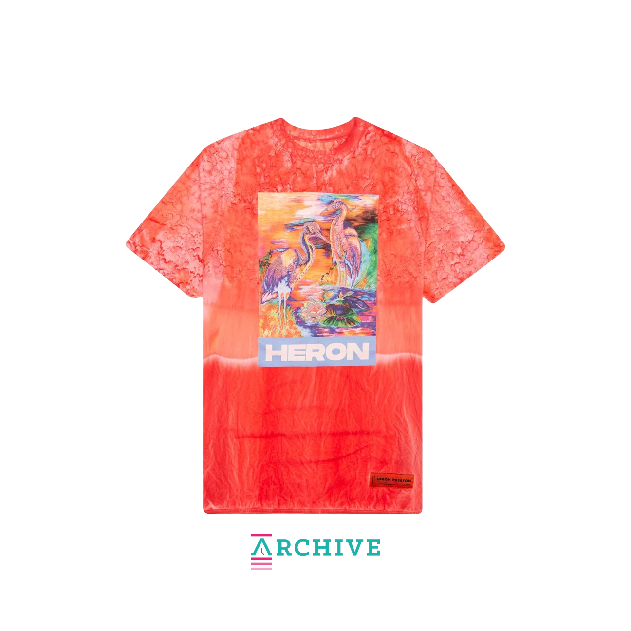 Heron Preston Over Style Washed T-Shirt 'Orange' - Size S (ARCHIVE)