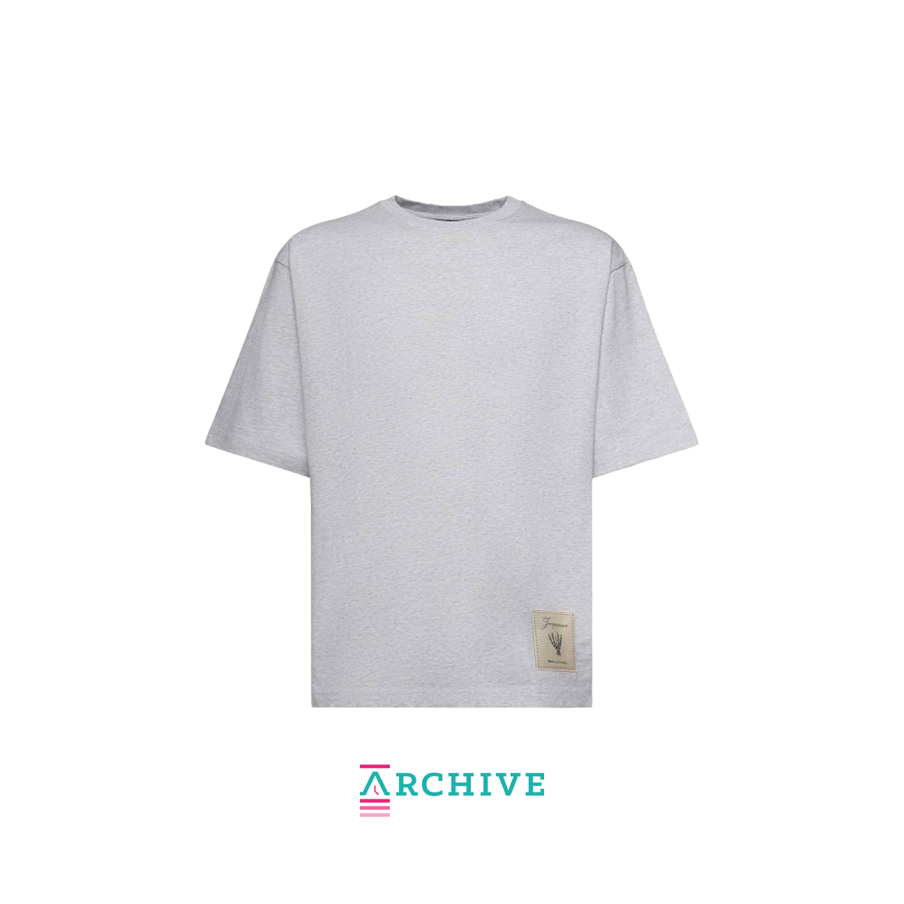 Jacquemus The Torneo Short-Sleeve T-Shirt 'Gray' - Size L (ARCHIVE)