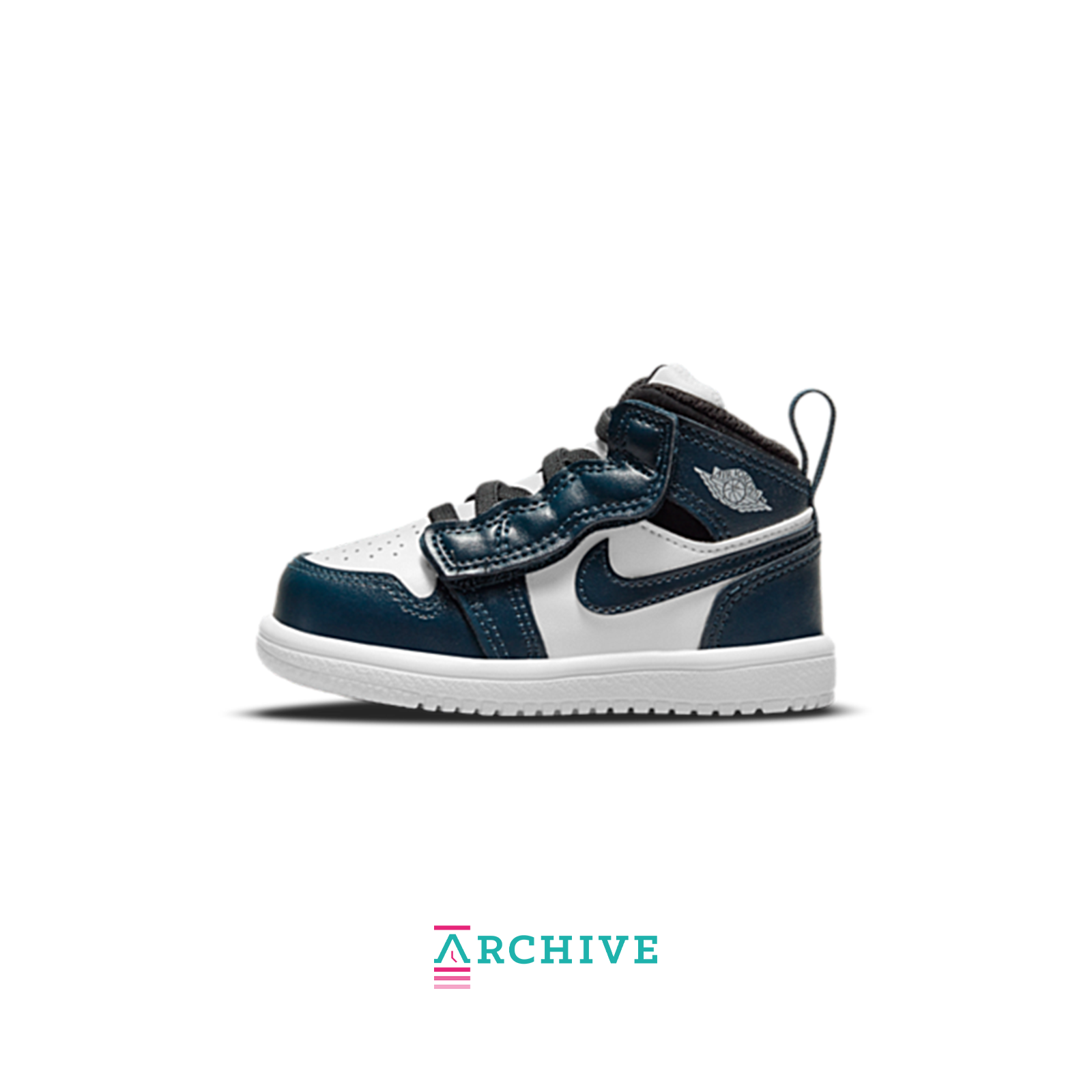 Jordan 1 Mid ALT 'White Armory Navy' (TD) - Size 22 (ARCHIVE)-8750091895114-The Attic