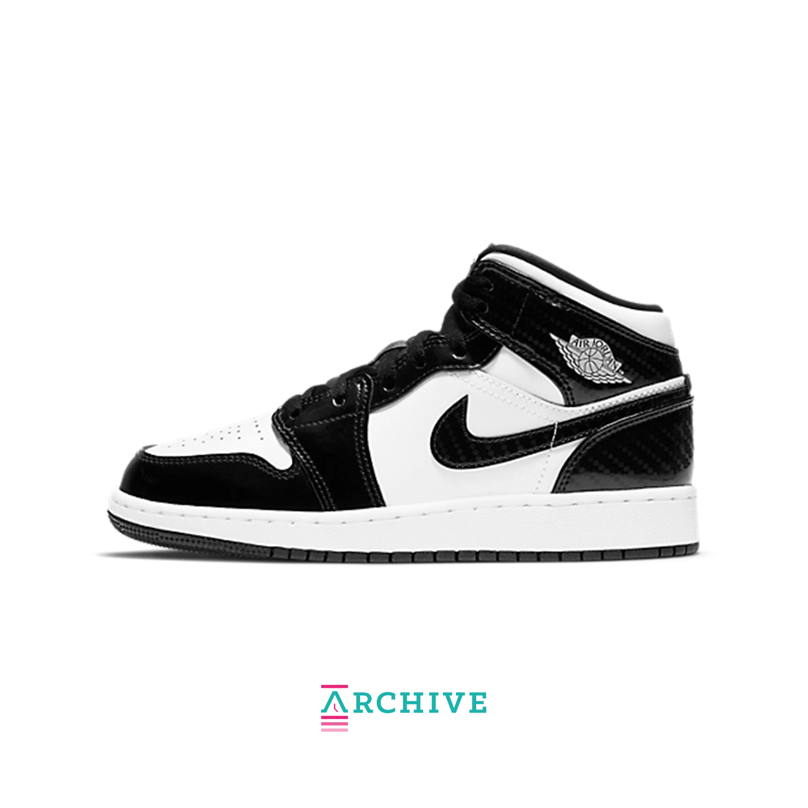 シューズ(男性用) NIKE AIR JORDAN 1 MID SE ALLSTAR 2021 Jordan 1 Mid SE All-Star Carbon Fiber (2021) (GS) - DD2192-001 - US