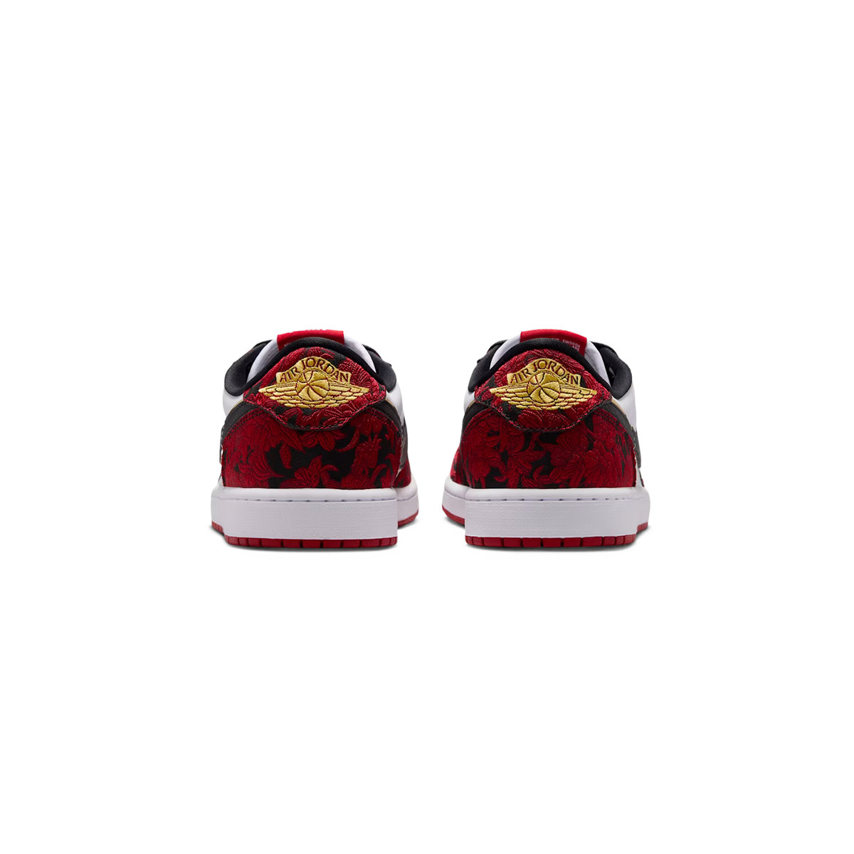 Jordan 1 Retro Low OG Last Dance At The Garden 'Black Red White'