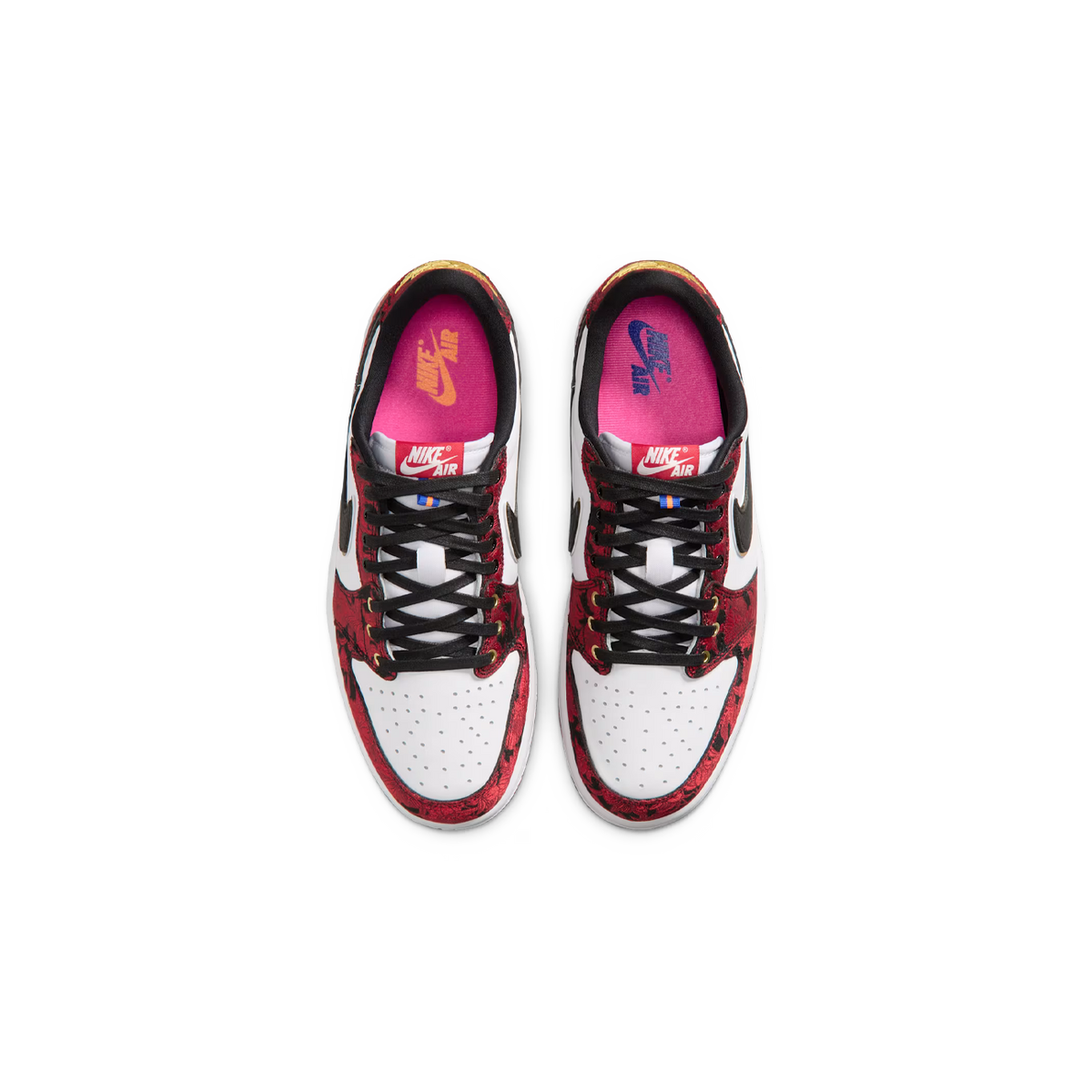 Jordan 1 Retro Low OG Last Dance At The Garden 'Black Red White'