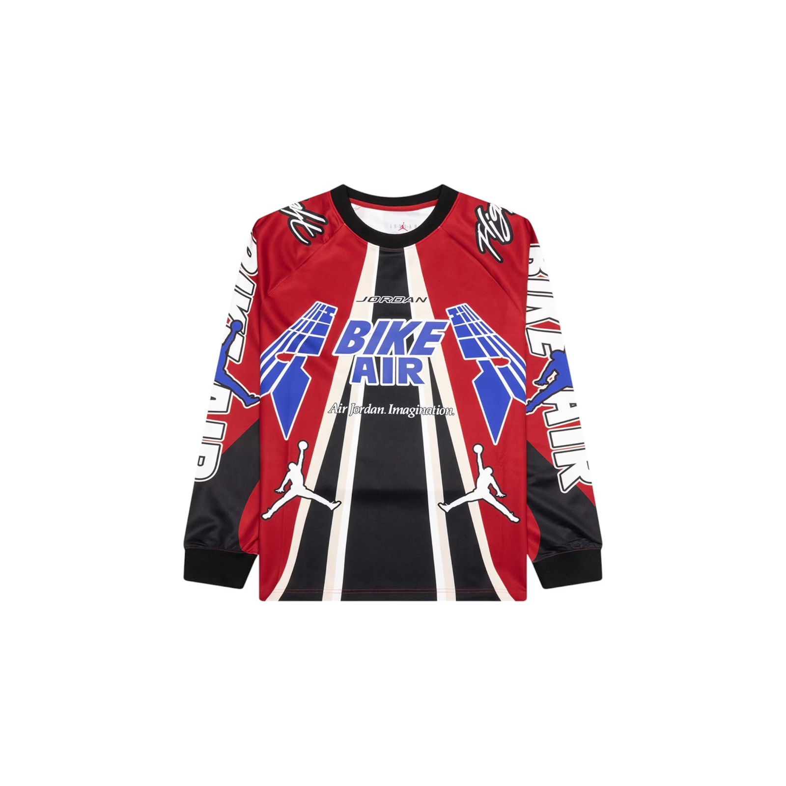 Jordan x Nigel Sylvester BMX Jersey 'Cinnabar Red Black' – The Attic