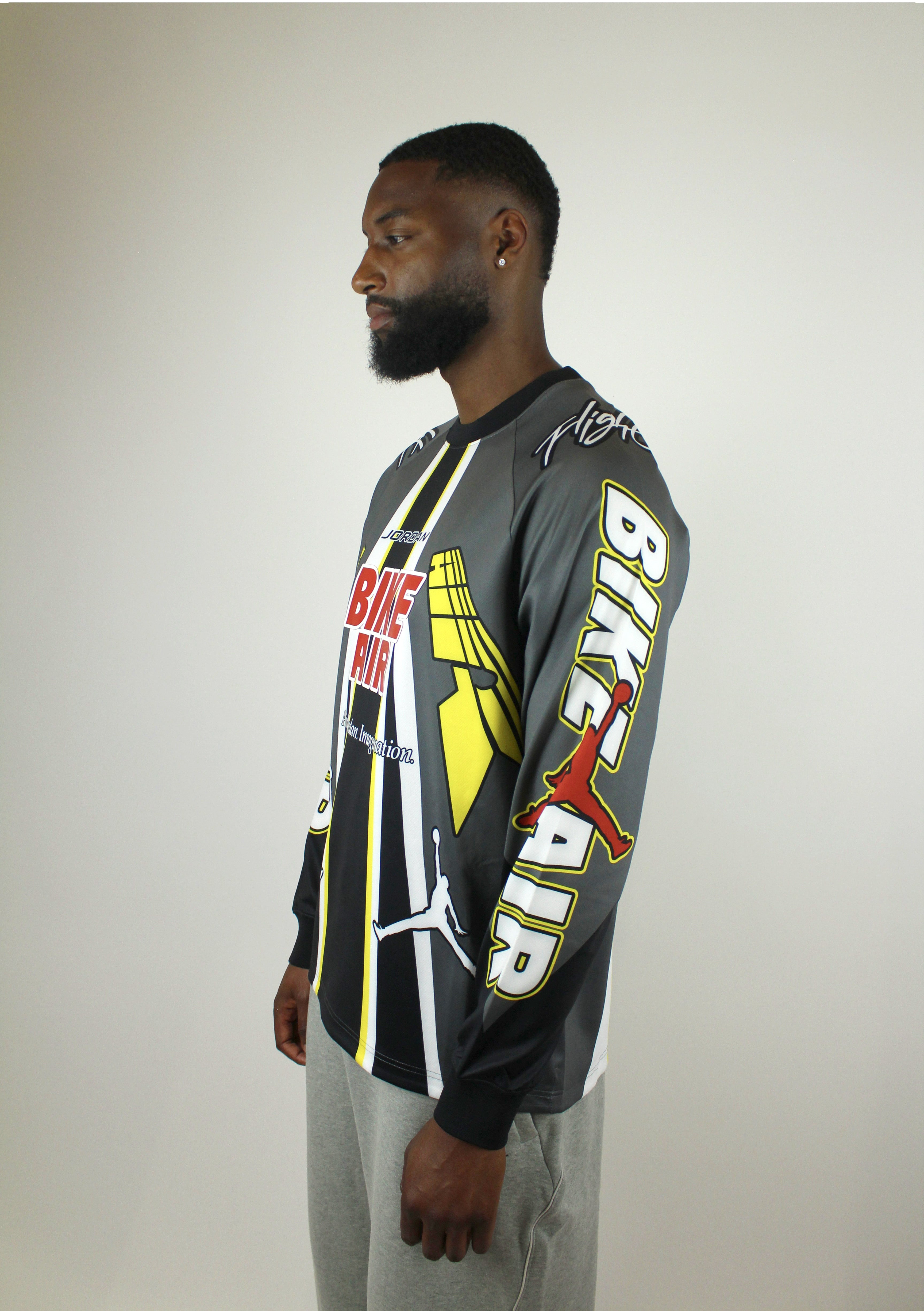 Jordan x Nigel Sylvester BMX Jersey ‘Iron Grey’
