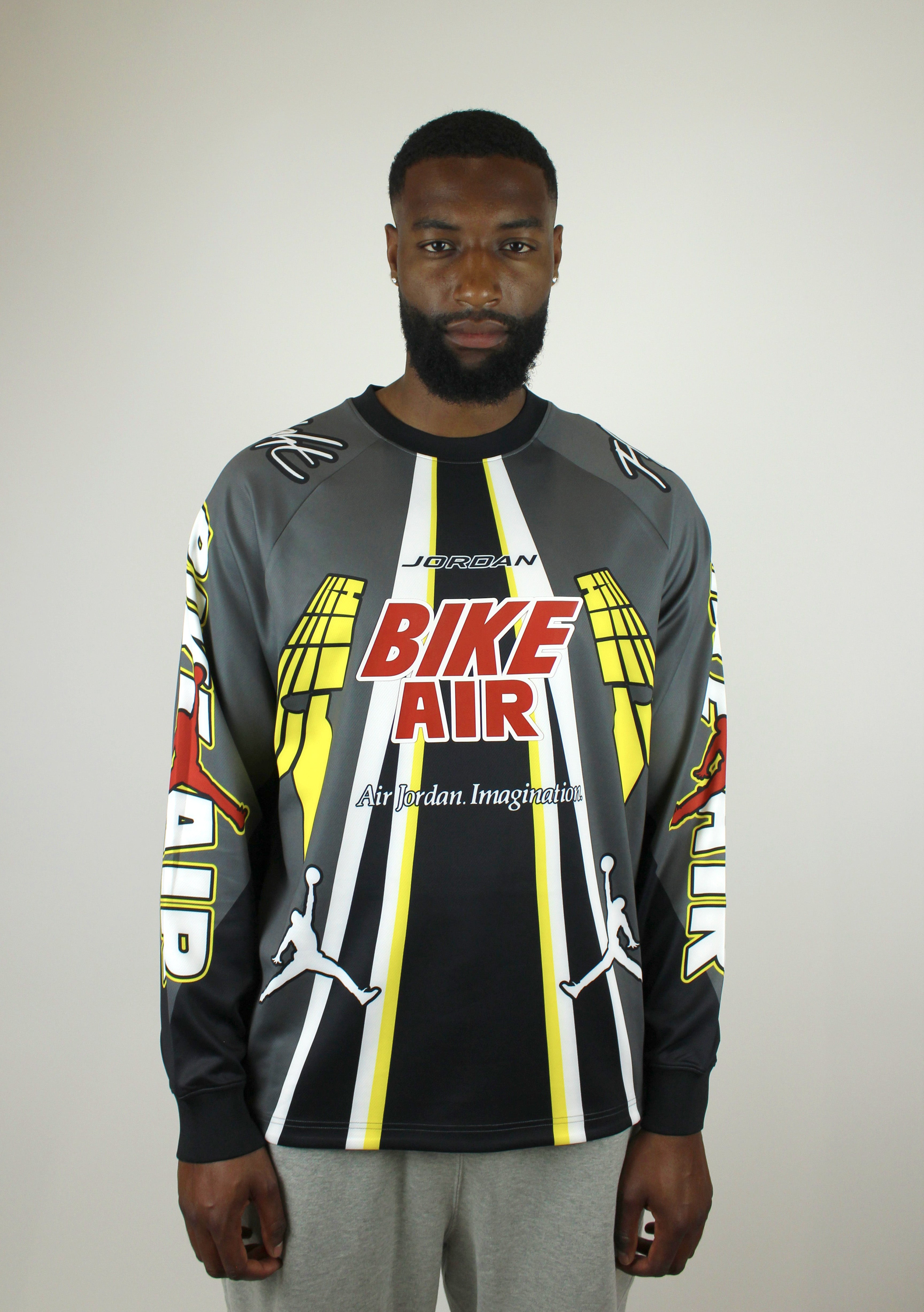 Jordan x Nigel Sylvester BMX Jersey ‘Iron Grey’
