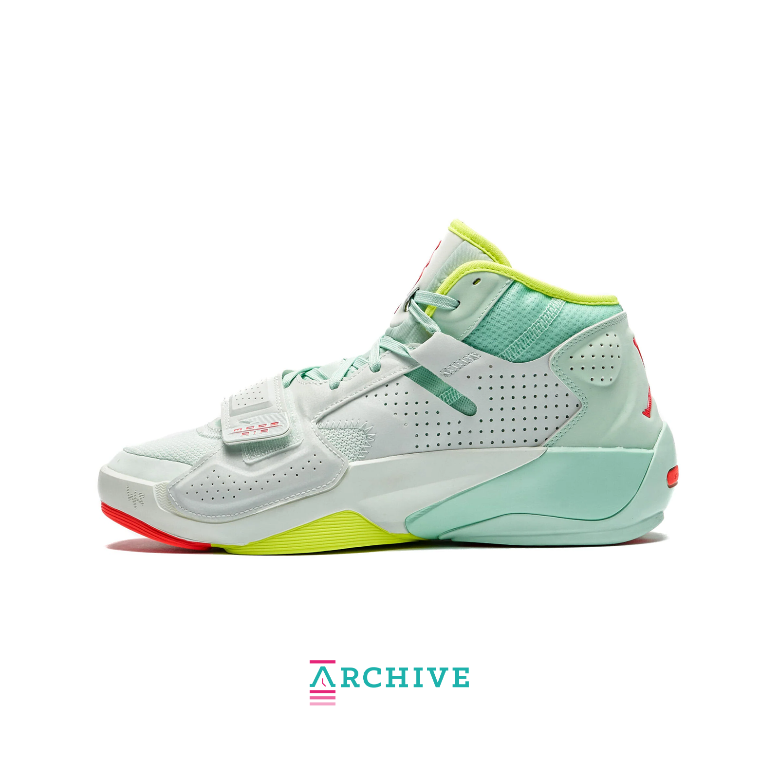 Jordan Zion 2 Barely Green - Size 38.5 (ARCHIVE)-9377572356426-The Attic